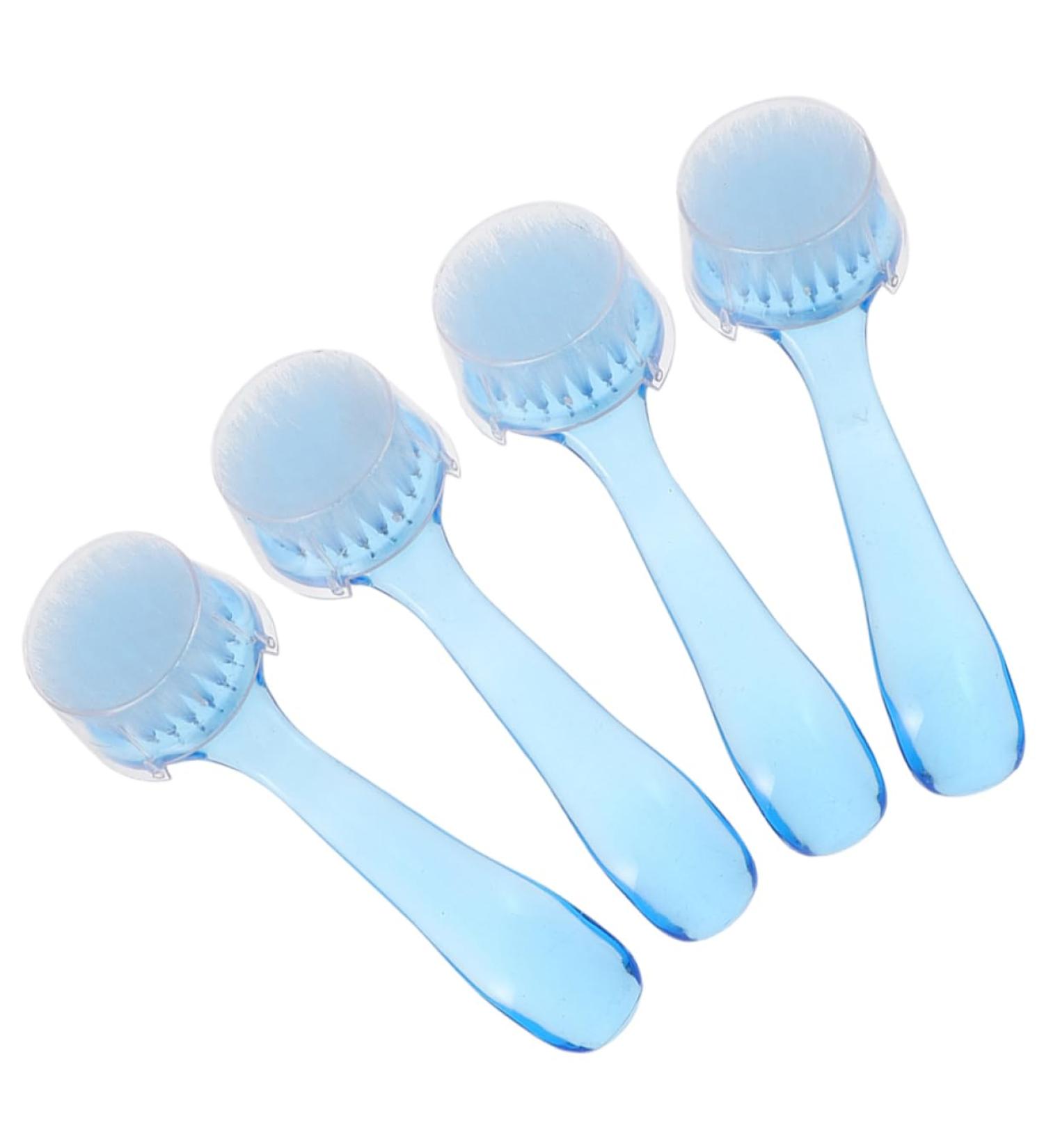 FRCOLOR 4pcs Fingernail Cleaning Nail Cleaners Hand Grip Nail Facial Brush Plastic Brush Nail Brush for Cleaning Portable Fingernail Nail Accessories Manicure Supplies Home Nail - Buy Online on GoSupps.com