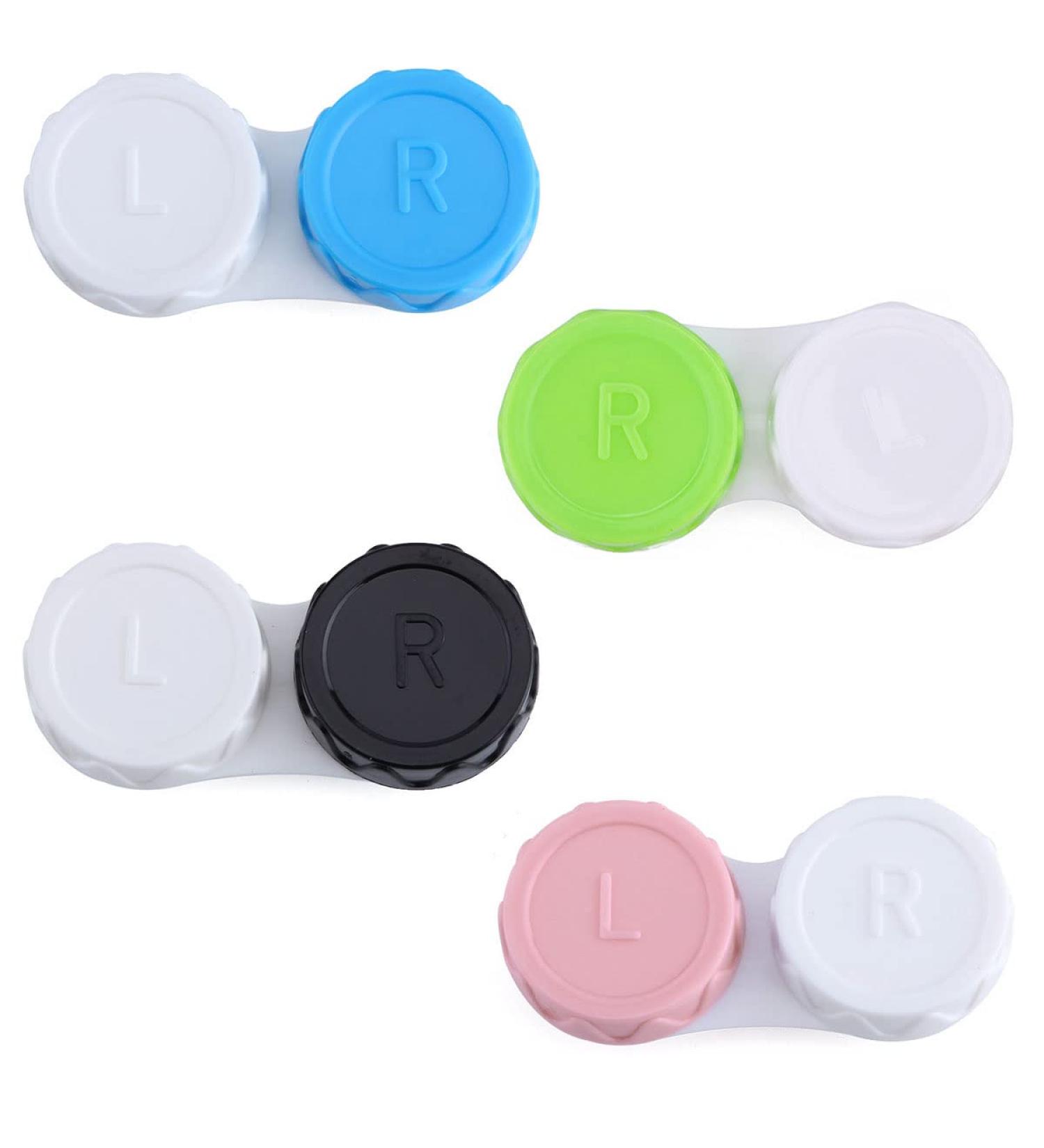 Jagowa Contact Lens Care Cases - Set of 4 Leak-Proof Containers. Portable Storage Perfect for Travel or Business. Choose from 4 Colors - Buy Online on GoSupps.com