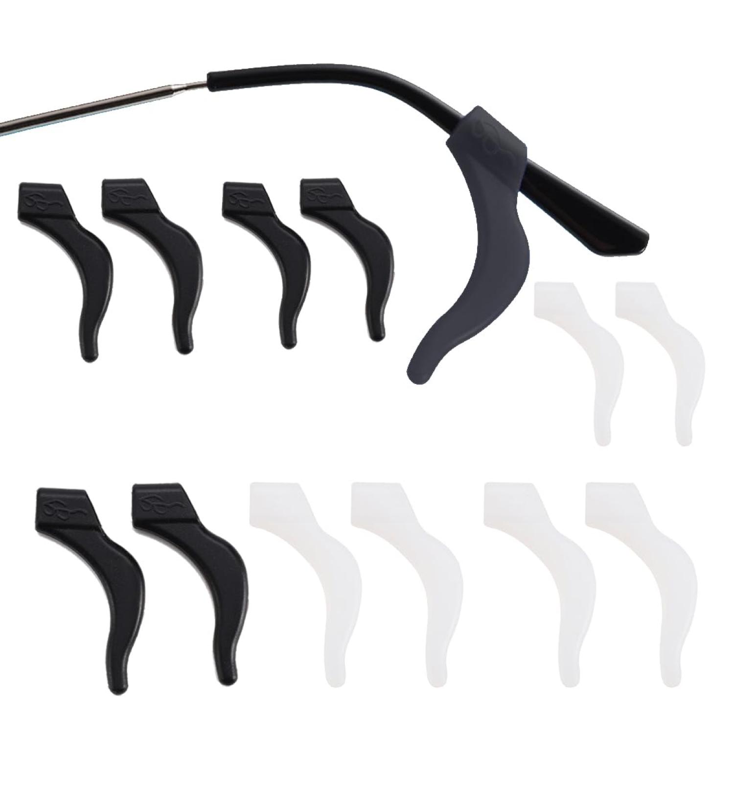 OSUWLSI Non-Slip Glasses Temples 6 Pairs of Soft Silicone Ear Hooks & Frame Holders for Secure Fit - Buy Online on GoSupps.com