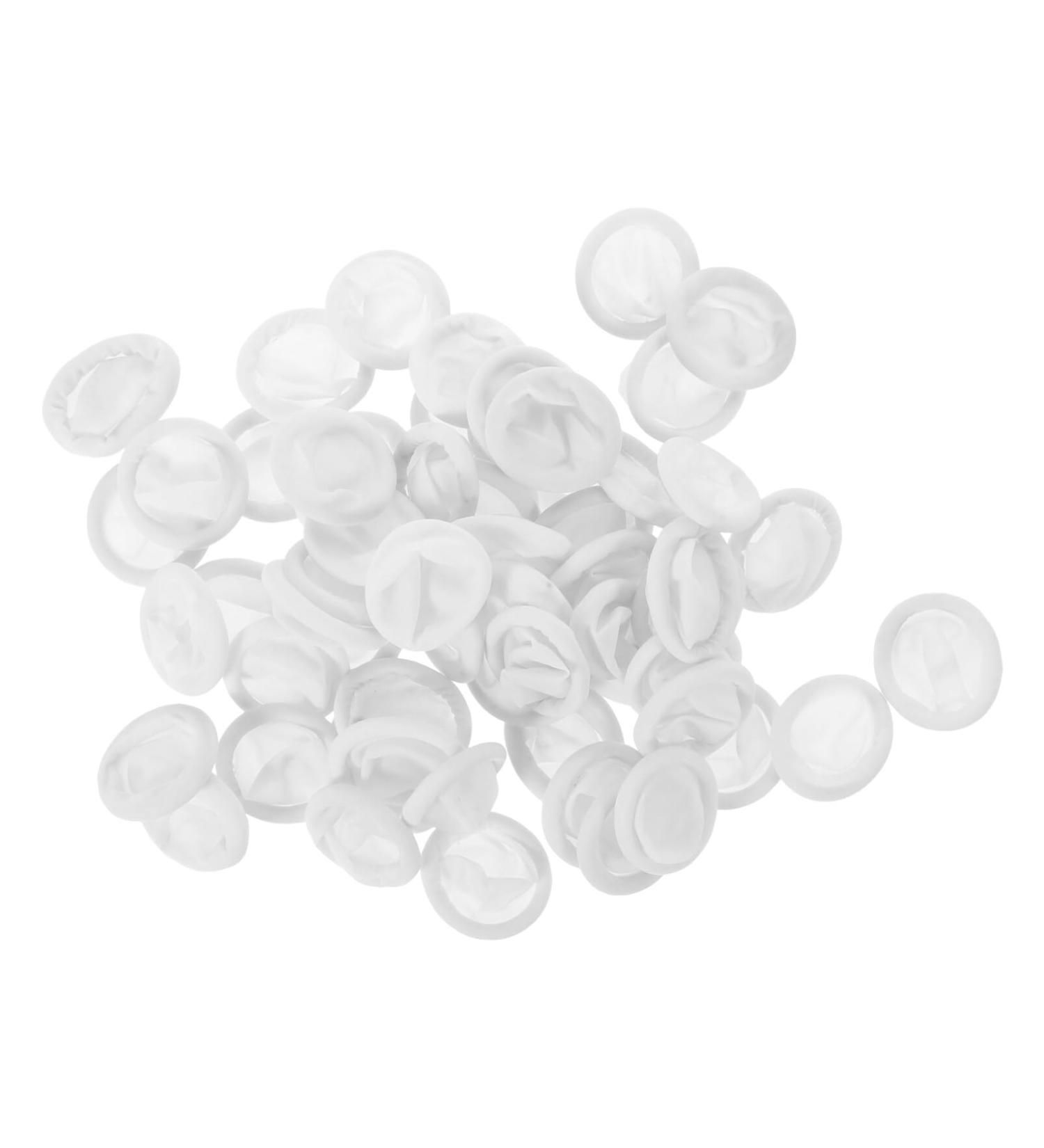 OSALADI 100Pcs Gel Finger Cots - Silicone Finger Protectors for Cracking Corns Blisters & Calluses - White - Buy Online on GoSupps.com