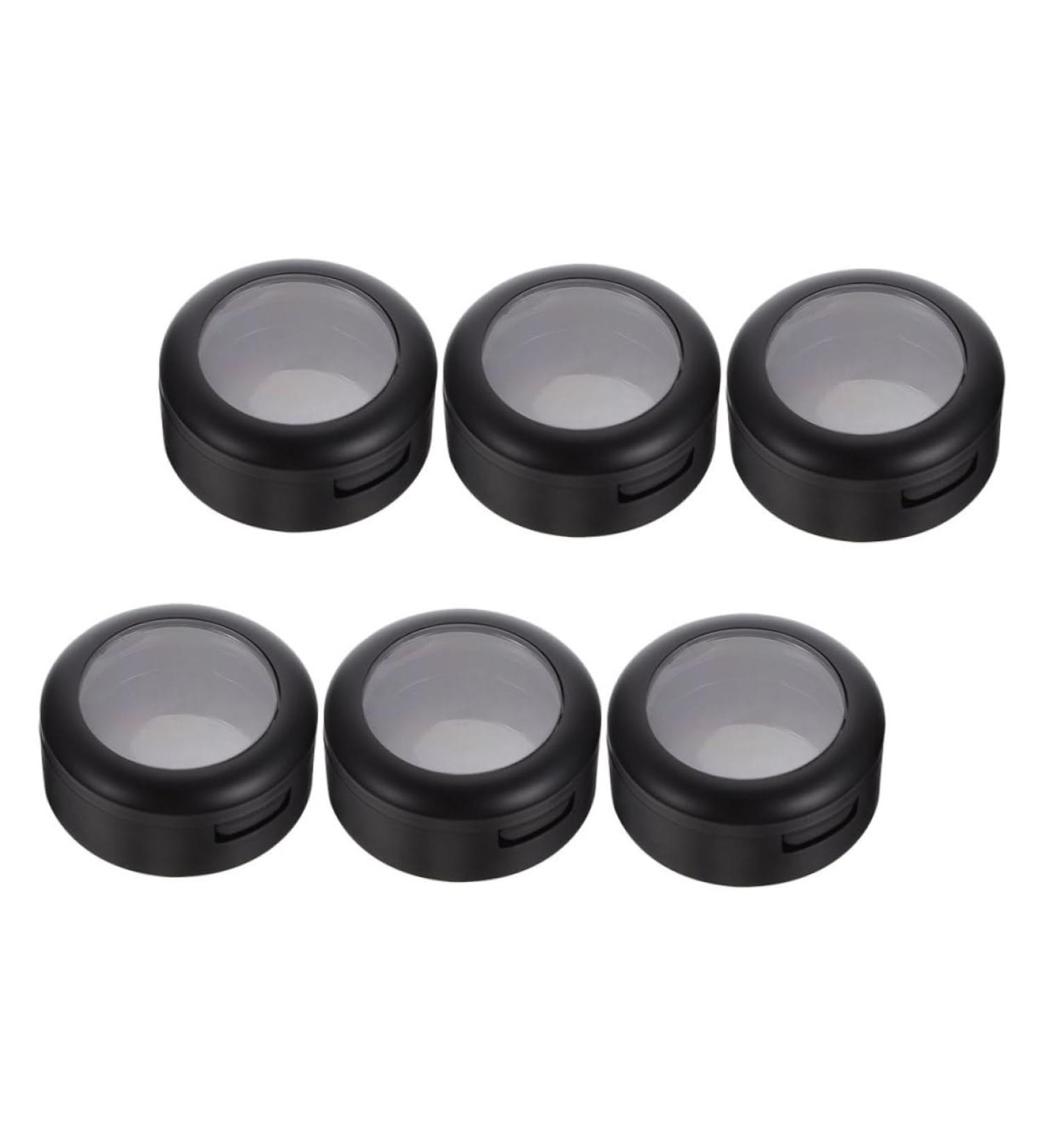 FRCOLOR 6pcs Eyeshadow Makeup Storage Containers Cosmetic Cream Jar Empty Cosmetics Boxes Pack Platen Travel - Buy Online on GoSupps.com