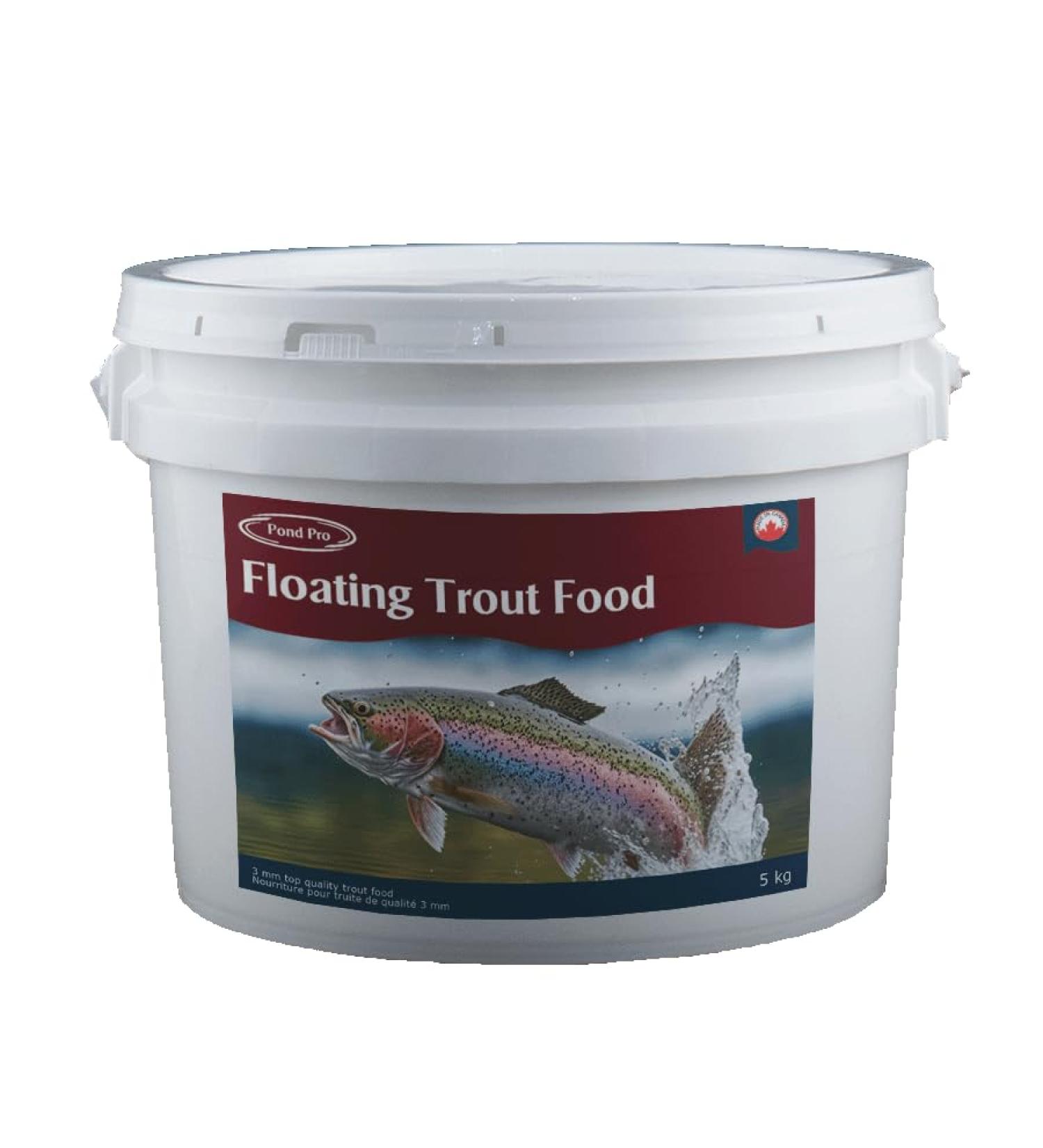 Pond Pro Premium 3mm Floating Trout Food 5kg (11 lb)