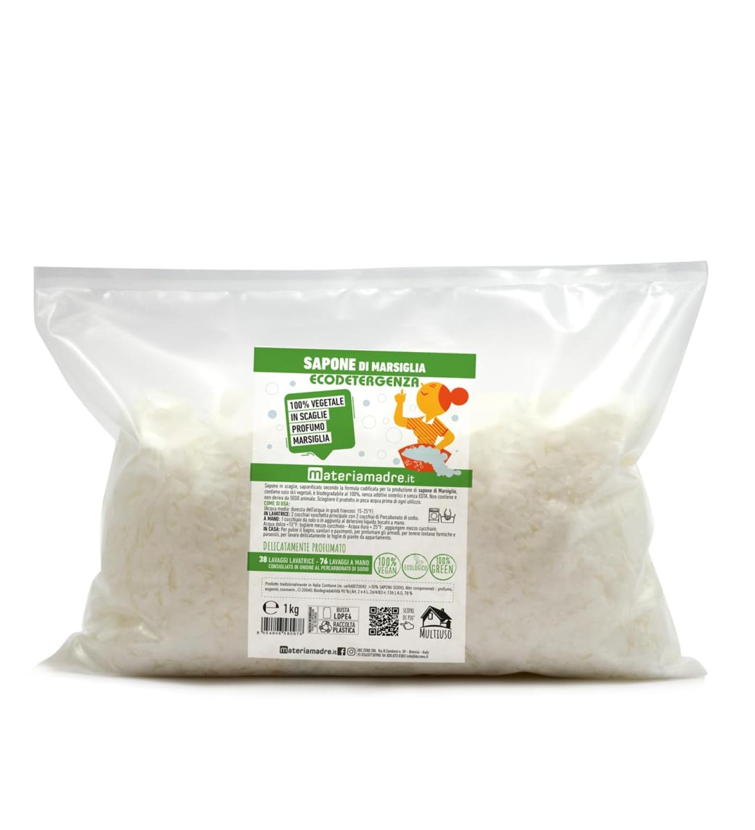 Materiamadre MARSEILLE SOAP IN SCAGLIES 100% VEGETABLE MARSEILLE PERFUMATION