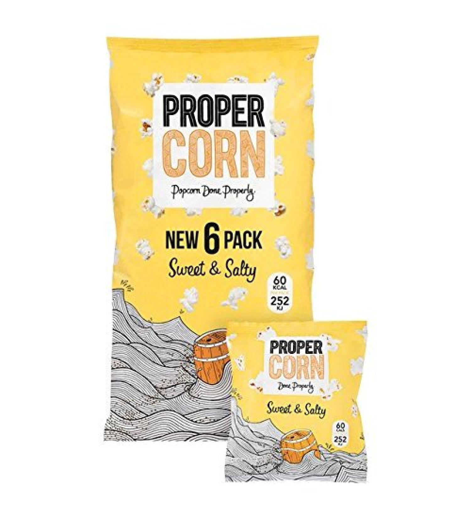 Propercorn Sweet & Salty Multipack 6 x 14g