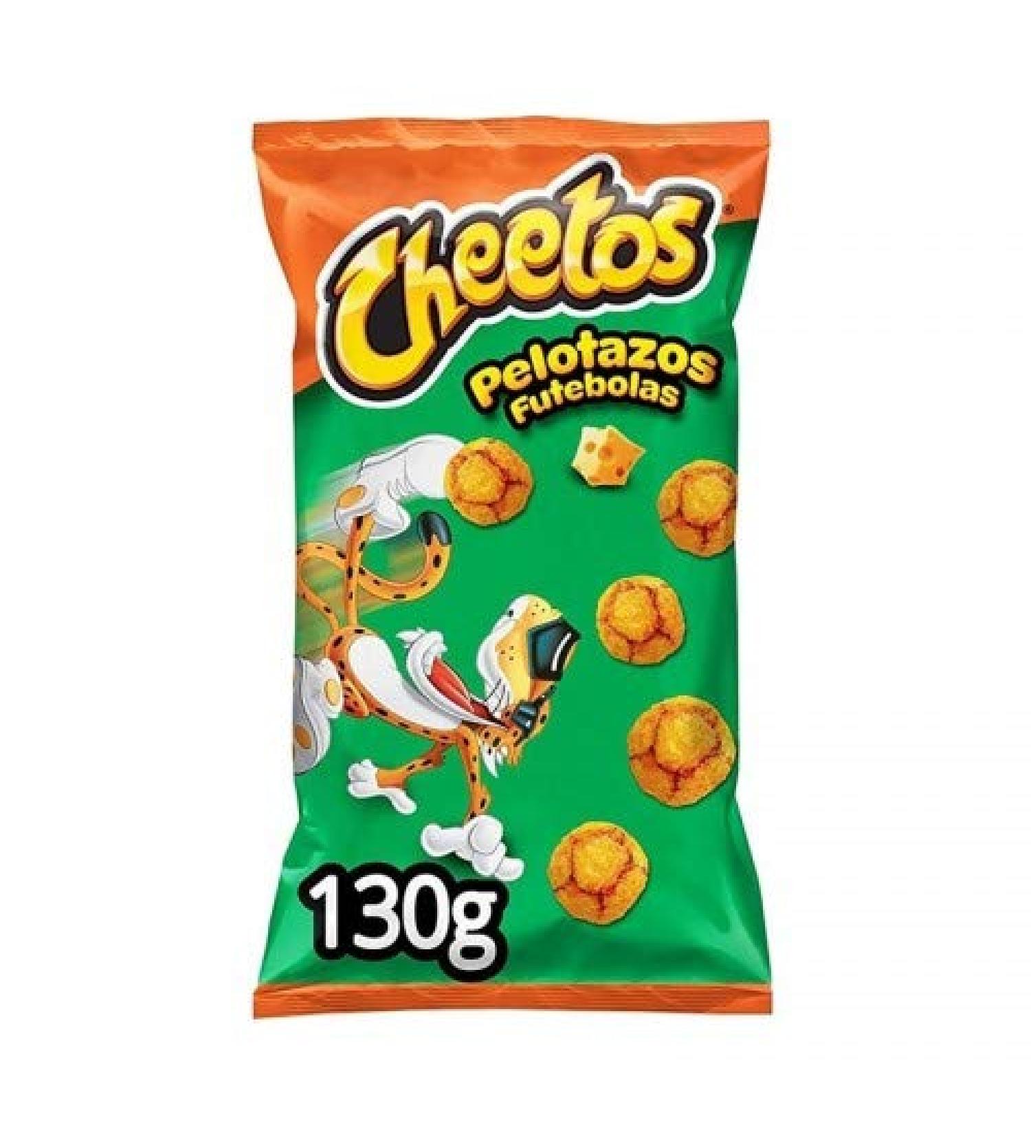Sugro Cheetos Pelotazos Futebolas 10 x 130 g