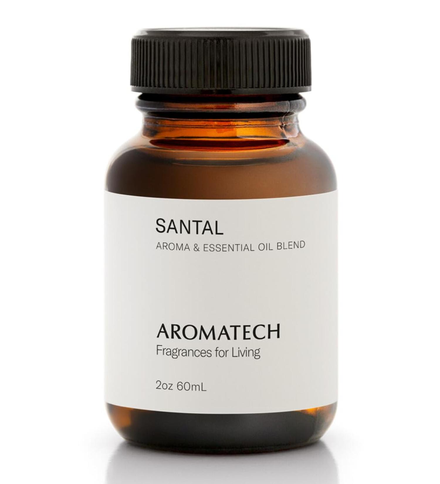 AromaTech Santal Aroma Essential Oil Blend: Luxury Hotel Inspired Aromatherapy with Amber Vanilla Cedar & Sandalwood for Ultrasonic Diffusers (2 Fl Oz (Pack of 1)) - Buy Online on GoSupps.com