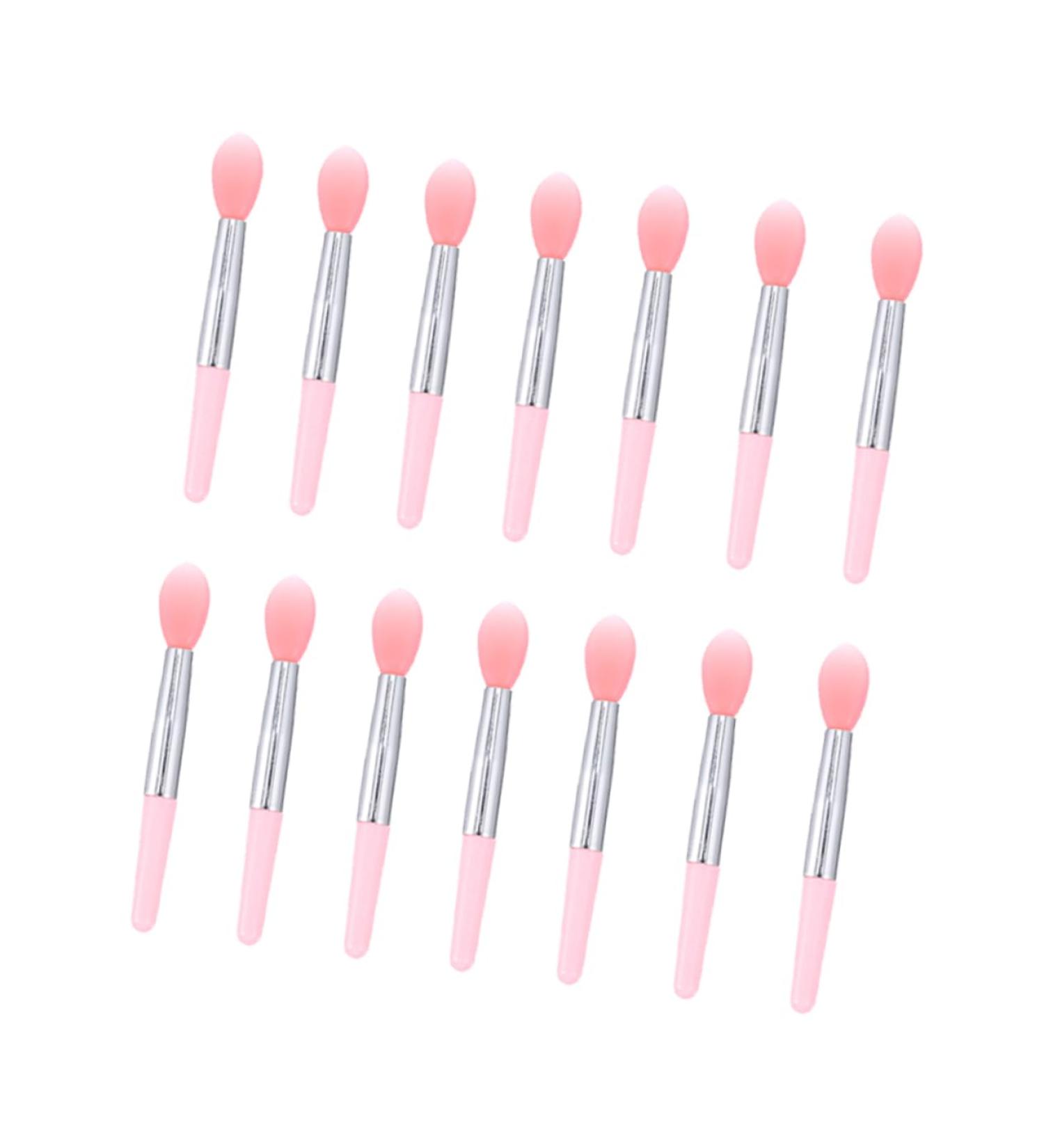 1 Set Lip Gloss Brush Silica Gel Beauty Products Miss Make up 5X1X0.5CM Pink - Buy Online on GoSupps.com