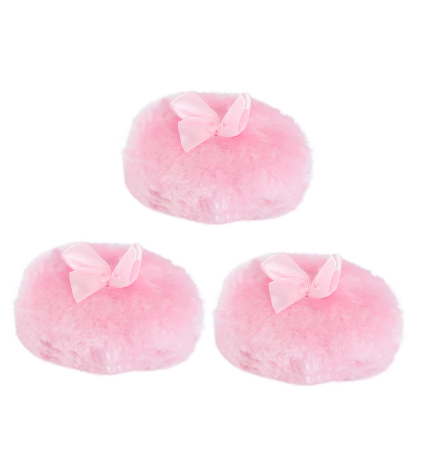 FOMIYES 3pc Baby Powder Puff Set - Large Makeup Puffs for Talcum Powder, Cosmetic Prickly Heat, and Foundation Application - Buy Online on GoSupps.com