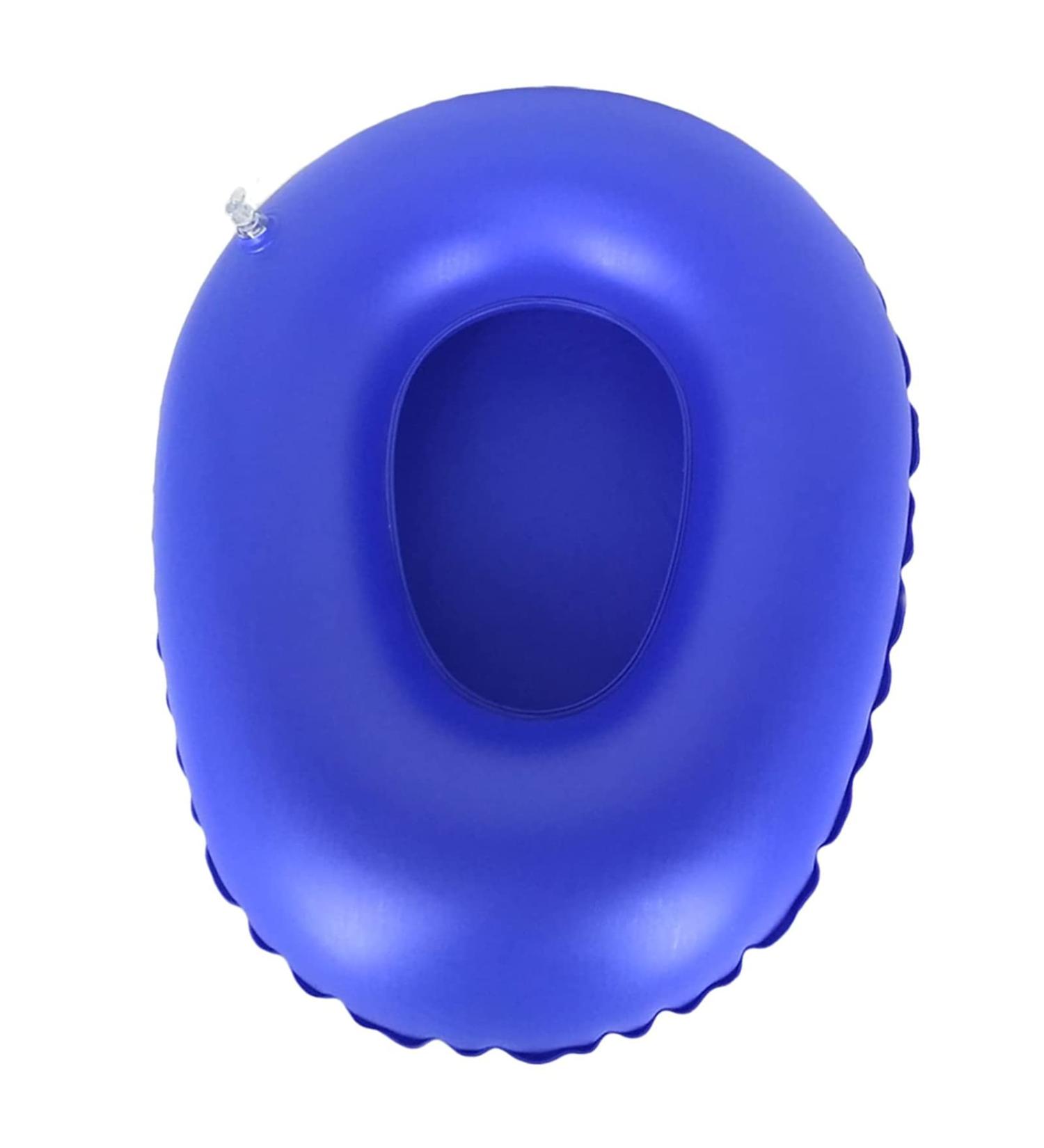 Inflatable Air Bedpan - Portable Washable Potty for Elderly & Bedridden Females - Ideal for Home or Hospital Use - Buy Online on GoSupps.com