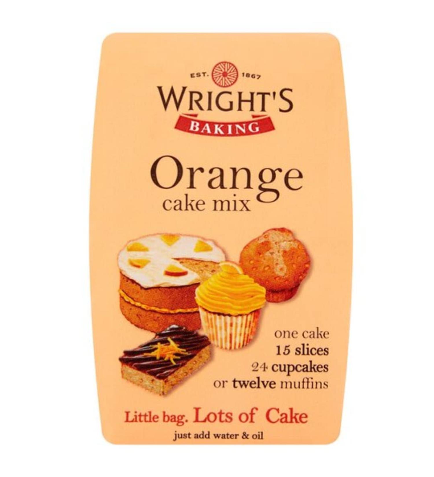 Wright's Baking Orange Cake Mix 500gr x 5 pack