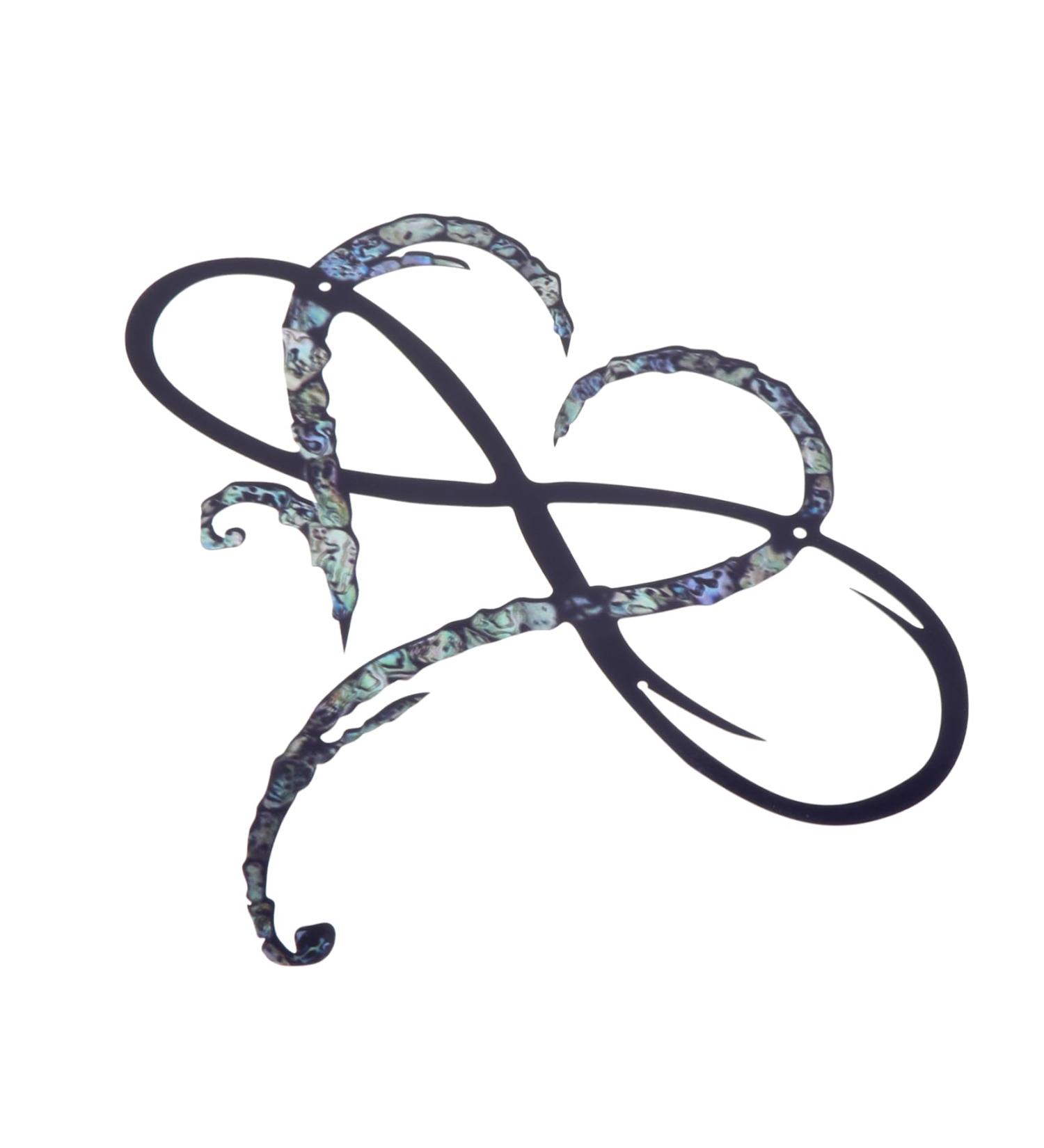 Alipis 1pc Pendant Decor Emblems Metal Wall Hanging Heart Steel Heart Wall Art Heart Heart-shaped Ornament 30x26cm Silver - Buy Online on GoSupps.com