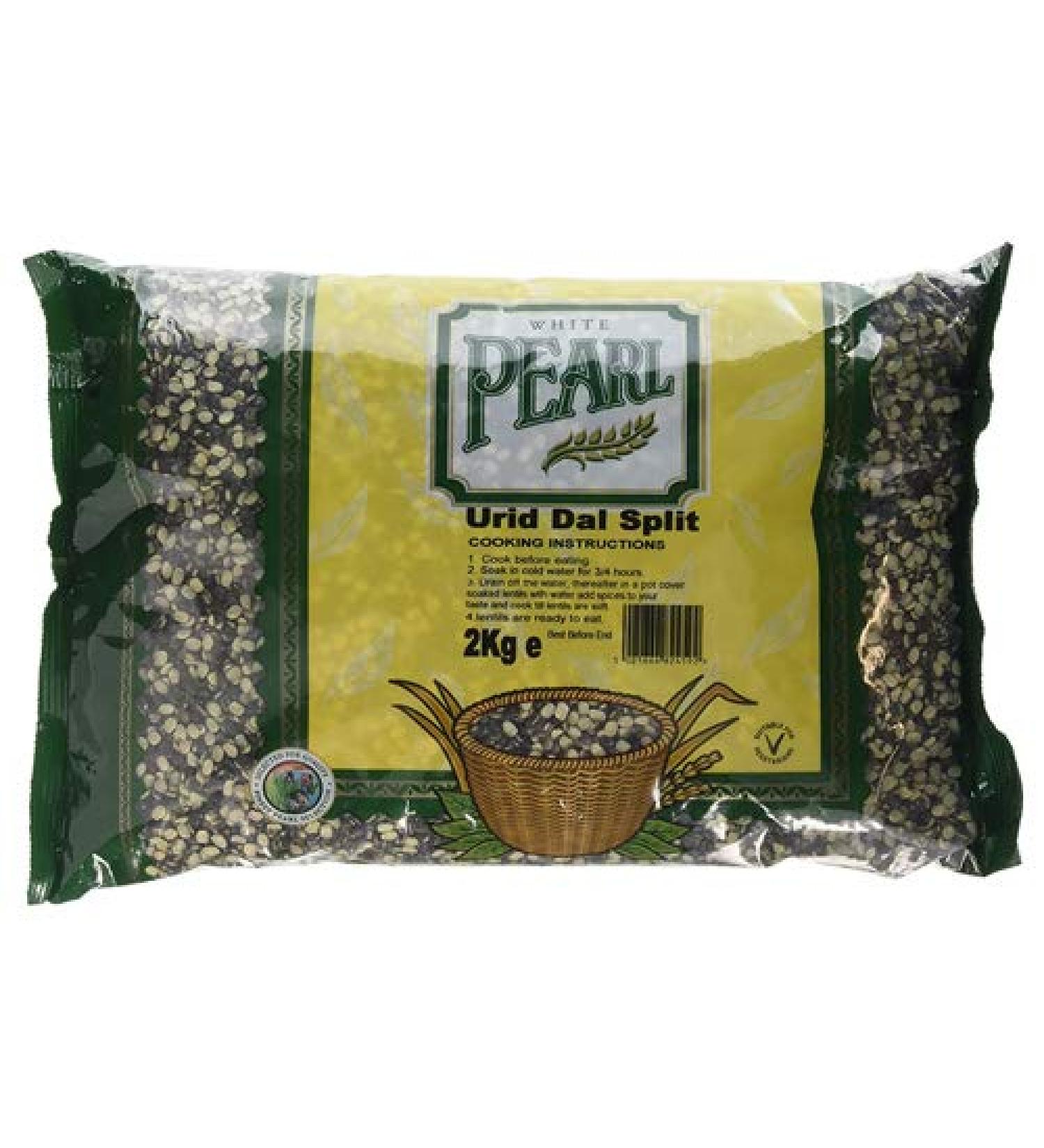 White Pearl Urid Dall Split - 2kg