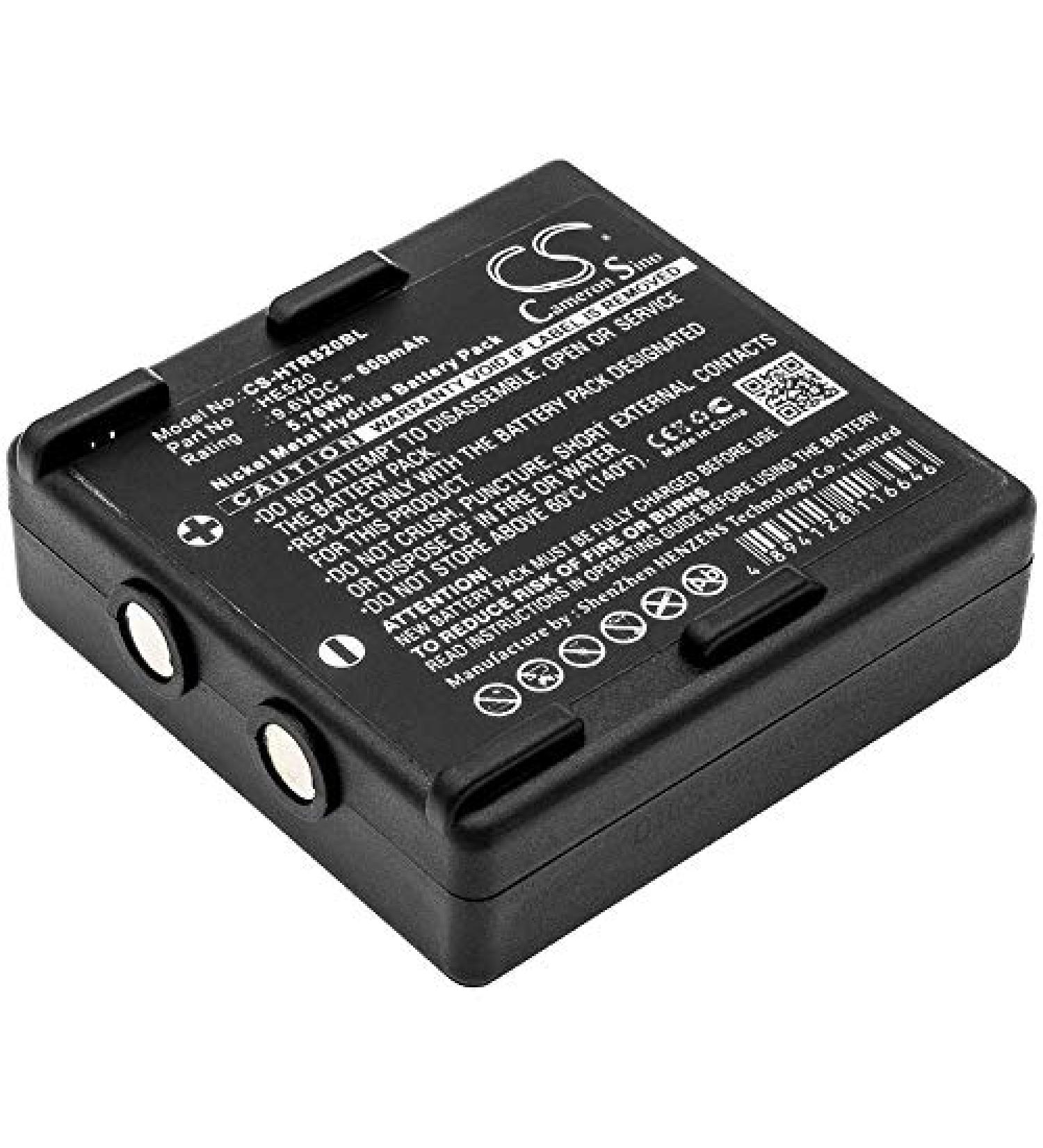 Battery Replacement for Hetronic HE520 HT-02 NM19HB & More - High Quality International Shipping - Buy Online on GoSupps.com