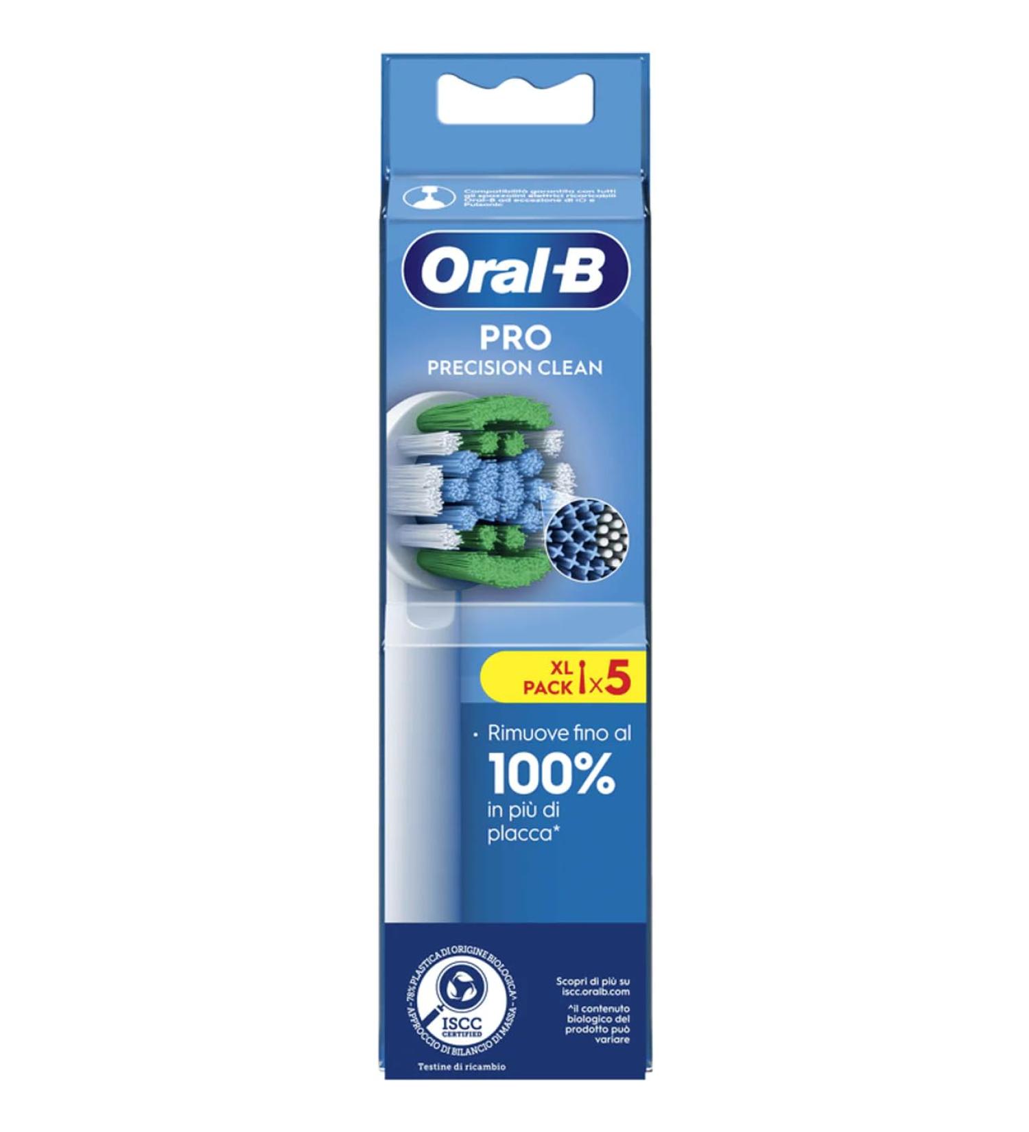 Oral-B Pro Precision Clean replacement brush heads 5 brush heads