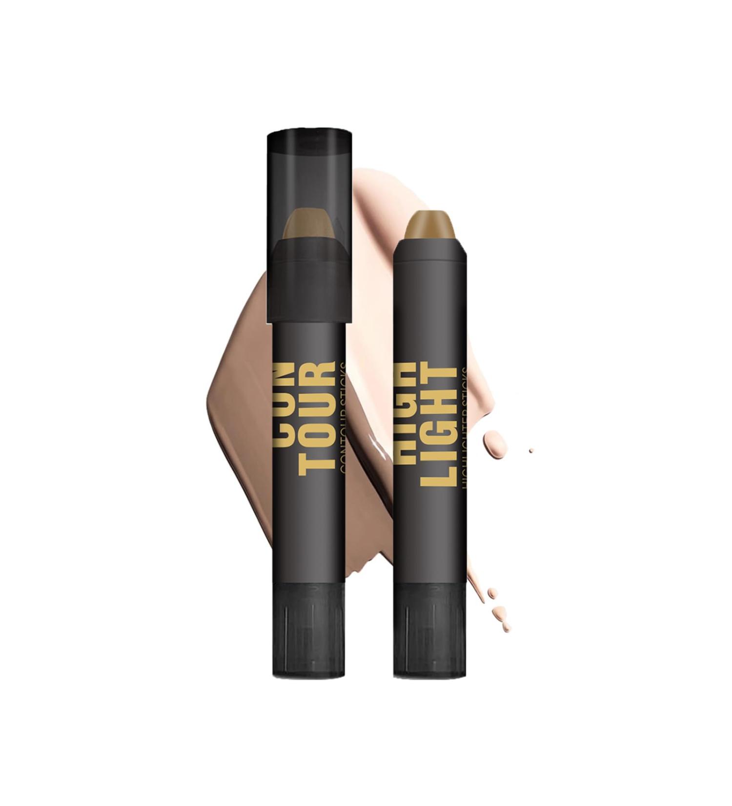 LXZJJM 2-in-1 Blush Stick Highlighting And Grooming Stick Blendable And Buildable Color All Day Wear Blends Perfectly Onto Skin (6950 Dimensional Finishing Stick 22.1g) 6950 Dimensional Finishing Stick 22.1 g (Pack of 1) - Buy Online on GoSupps.com