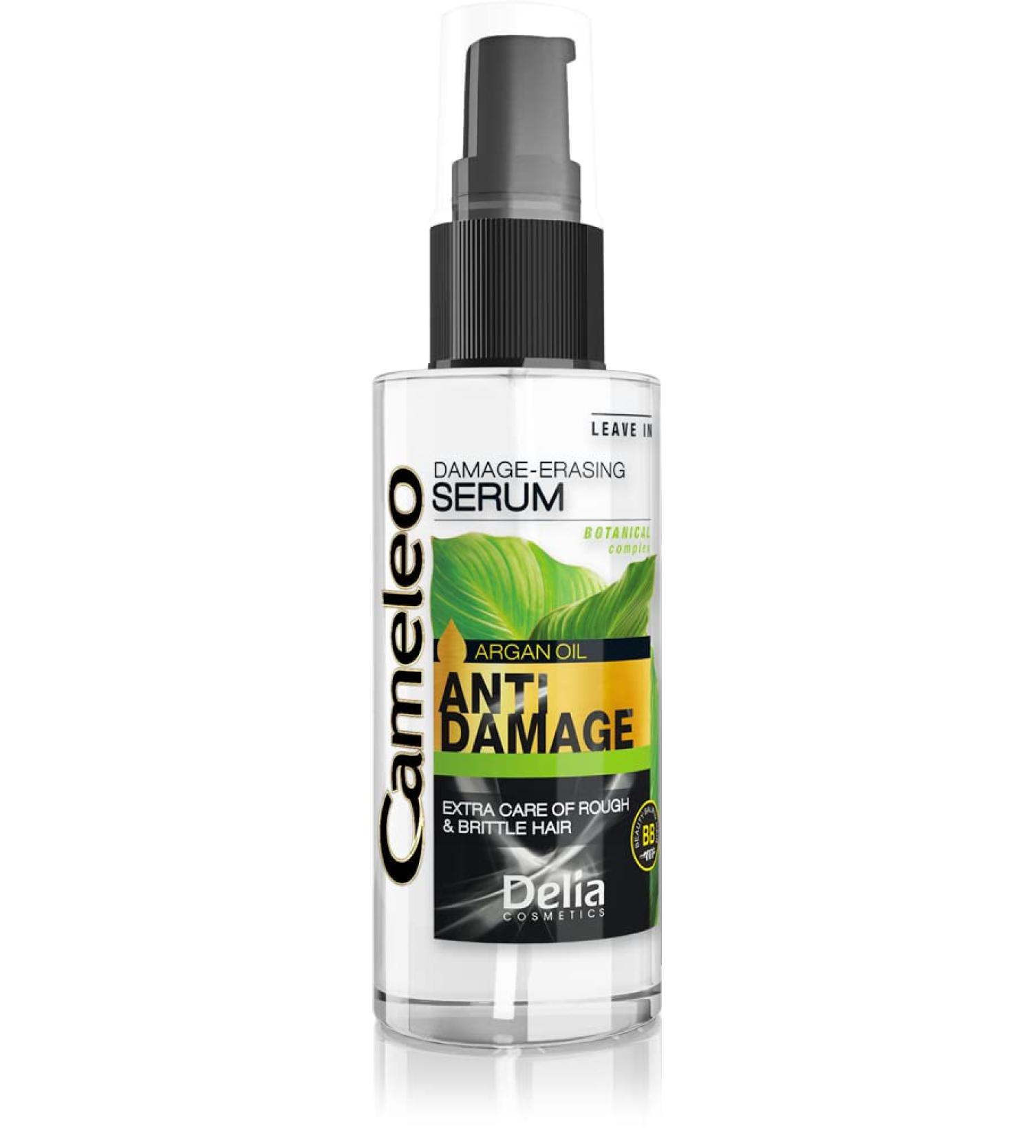 Cameleo Keratin Serum for Damaged Hair - Regenerating Treatment with Biomimetic Keratin & Argan Oil - Heat Protection - 55ml - Buy Online on GoSupps.com