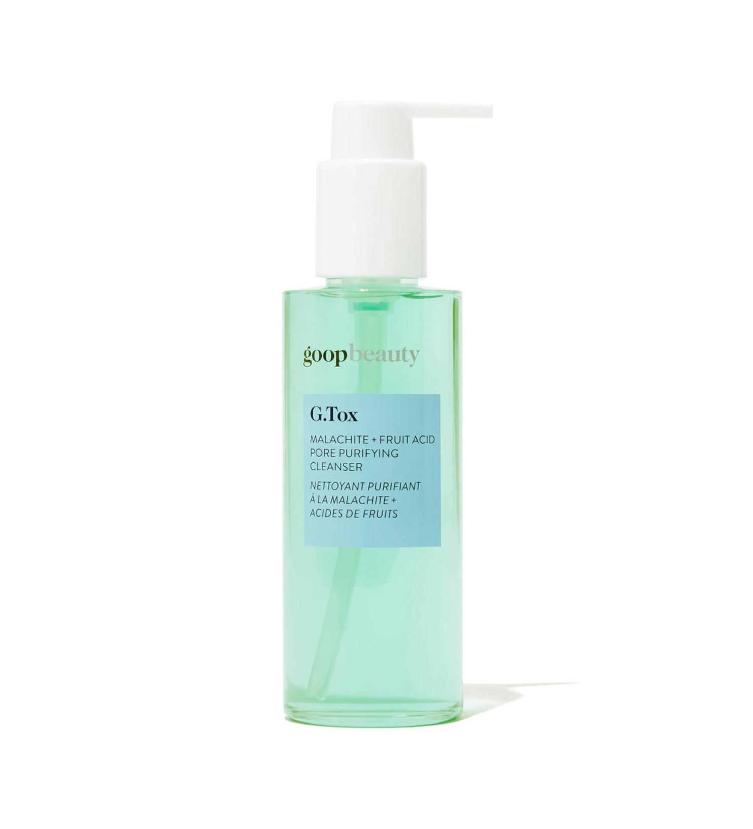 goop Beauty Malachite & Fruit Acid Facial Cleanser 5 fl oz | Makeup & Oil Remover | Detoxifies Skin with Brazilian Fruits | Paraben & Silicone Free - Buy Online on GoSupps.com