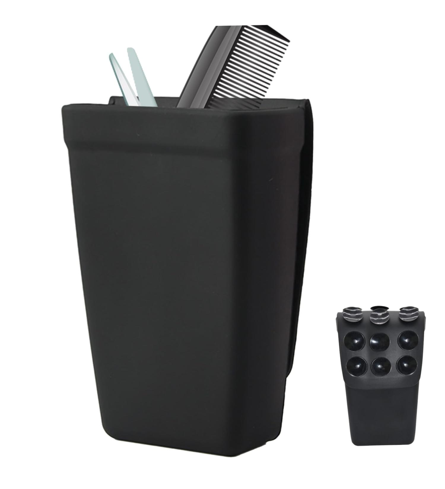 Hot Iron Holster Heat Resistant Silicone Hot Iron Holder with Suction Cup Portable Heat Mat for Hair Straingteners Desktop Organise for Curling Iron Hot Hair Tools Hair Cutting Kits - Buy Online on GoSupps.com
