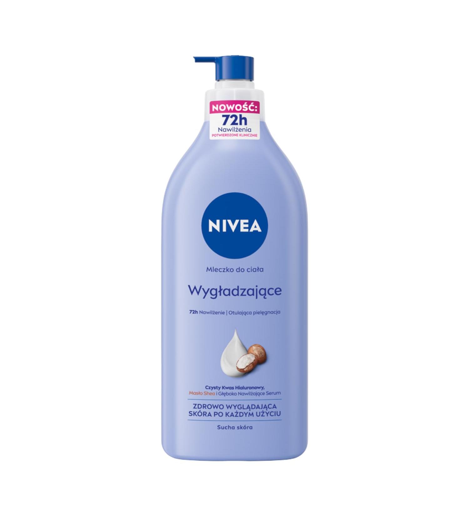 NIVEA Polish NIVEA 5in1 Complete Care Smoothing Body Melk met sheaboter met pomp 625 ml - Buy Online on GoSupps.com