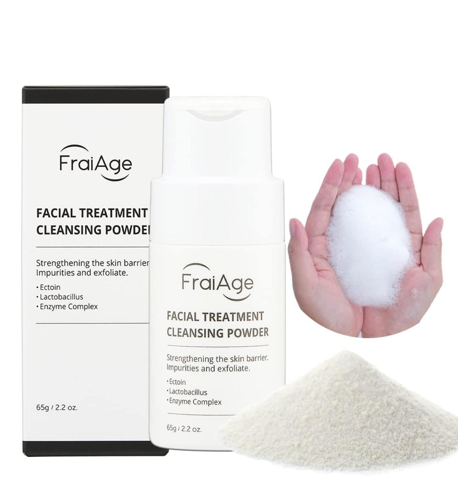 facial treatment cleansing powder Enzyme Powder Face Wash & probiotics cleanser Korean Facial Cleansing/Deep Cleansing K-Beauty Skincare Exfoliating and Refreshing 65g/2.2oz