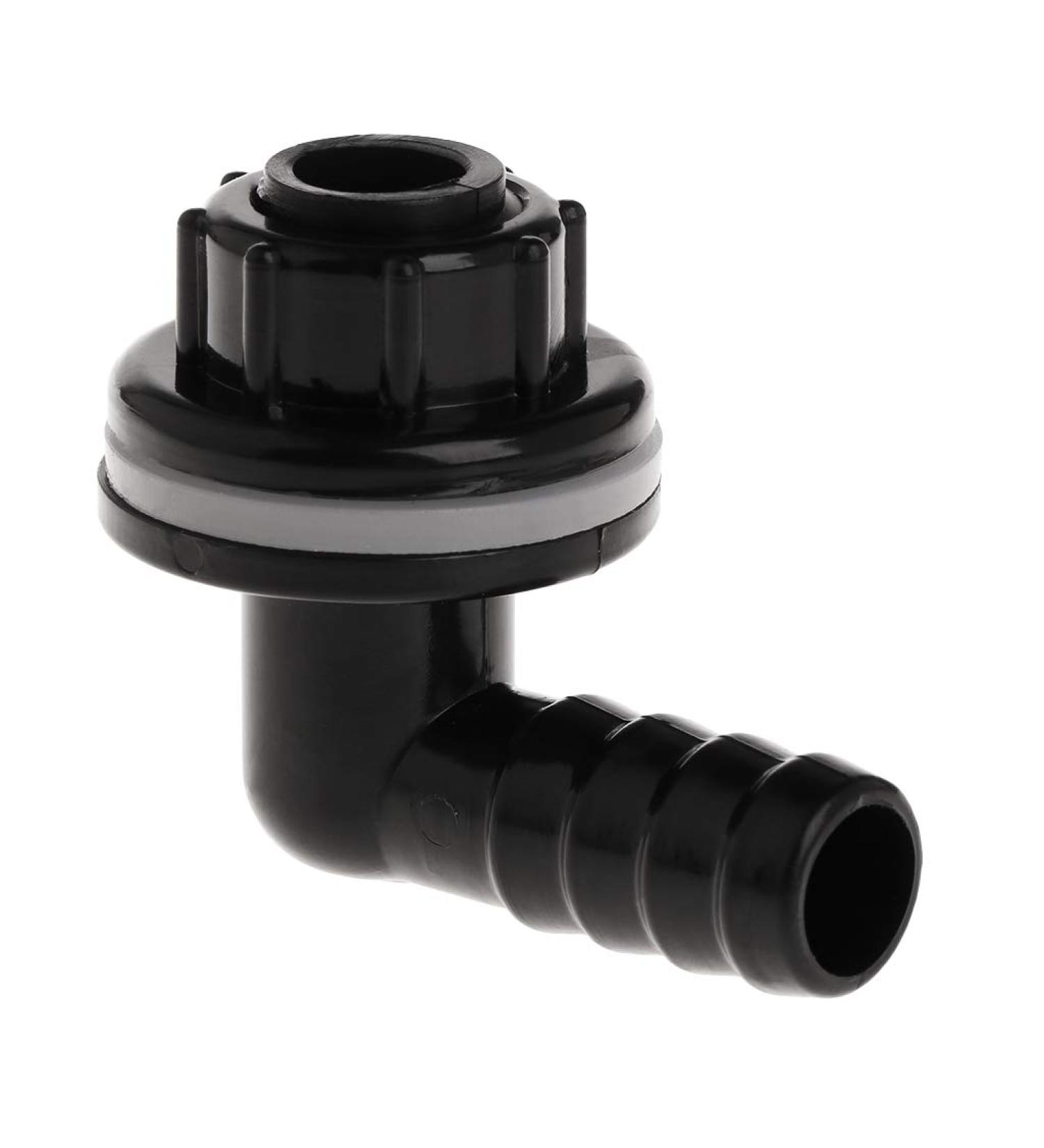 Rtengtunn Plastic Tank Connector | Waterproof Water Drainage Joints for Aquariums | Pipe Replacement Parts for Fish & Pets - Buy Online on GoSupps.com