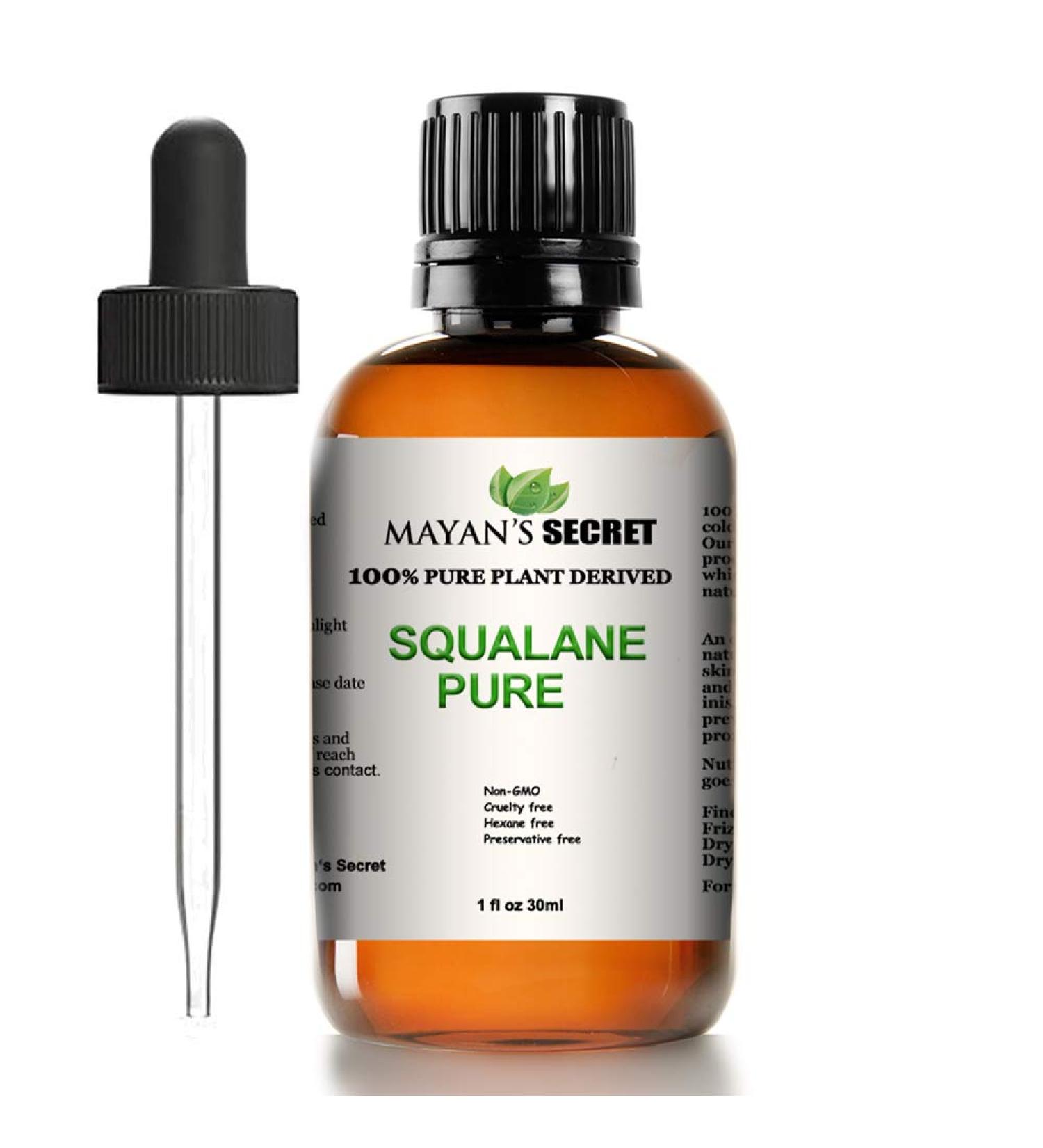 Buy Mayan's Secret Squalane Face Oil Moisturizer - 100% Pure Plant-Derived - International Shipping Available - Buy Online on GoSupps.com