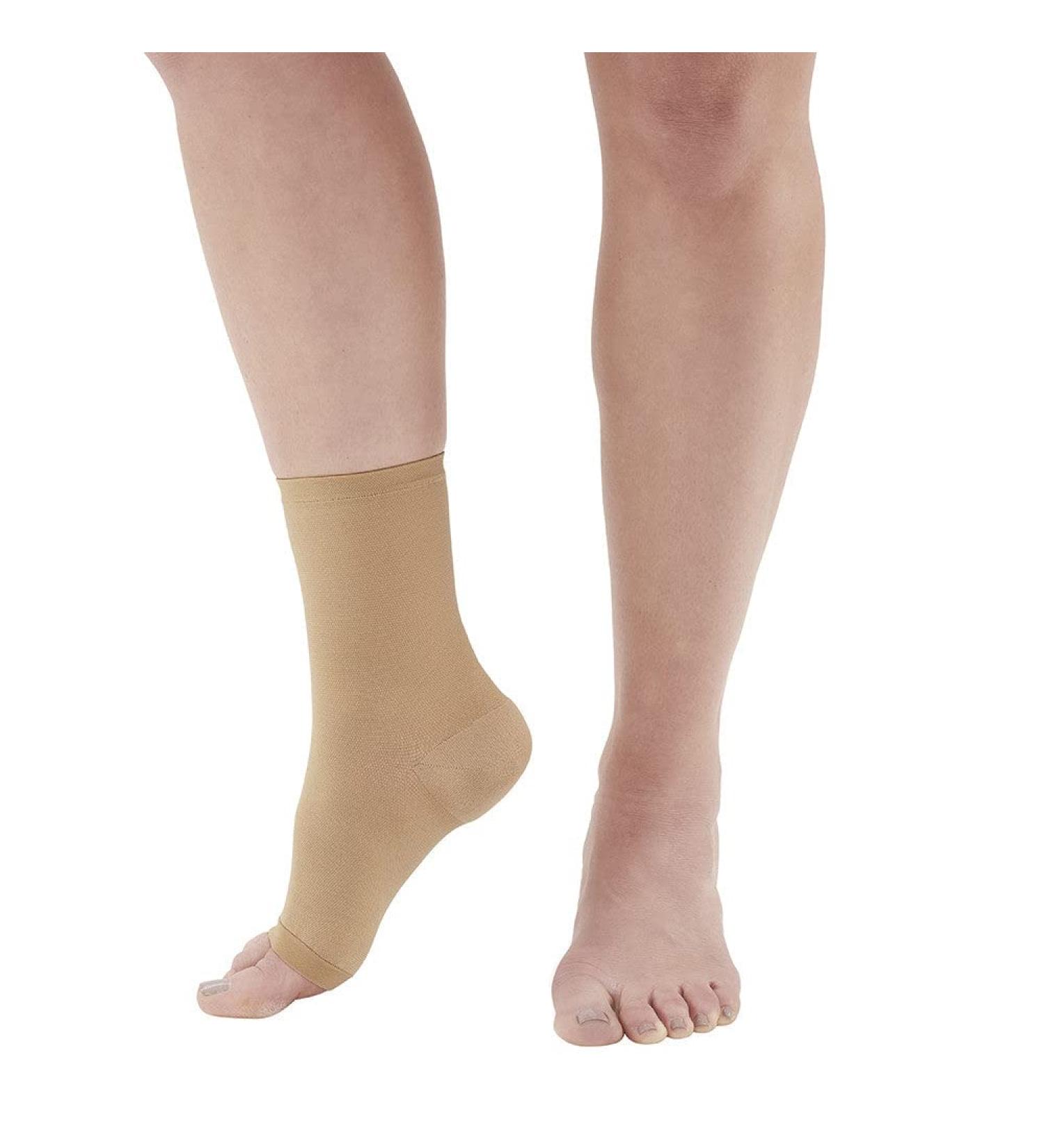 Ames Walker AW Style 500 Lightweight Ankle Support - Beige Small | International Shipping Available - Buy Online on GoSupps.com