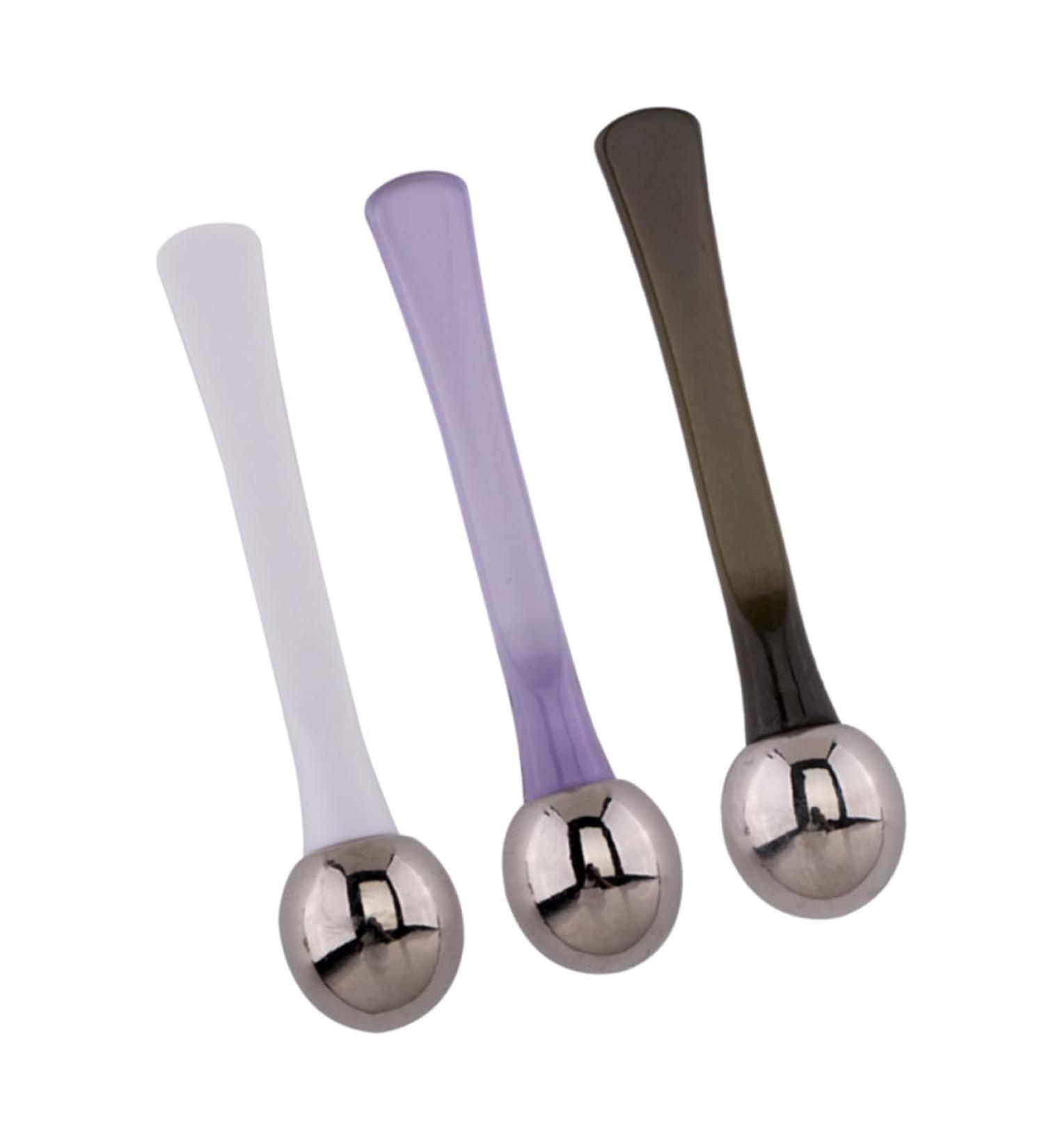 BIUDECO Zinc Alloy Eye Massage End Piece Facial Tool For Eye Wrinkles Portable Beauty Stick - Buy Online on GoSupps.com