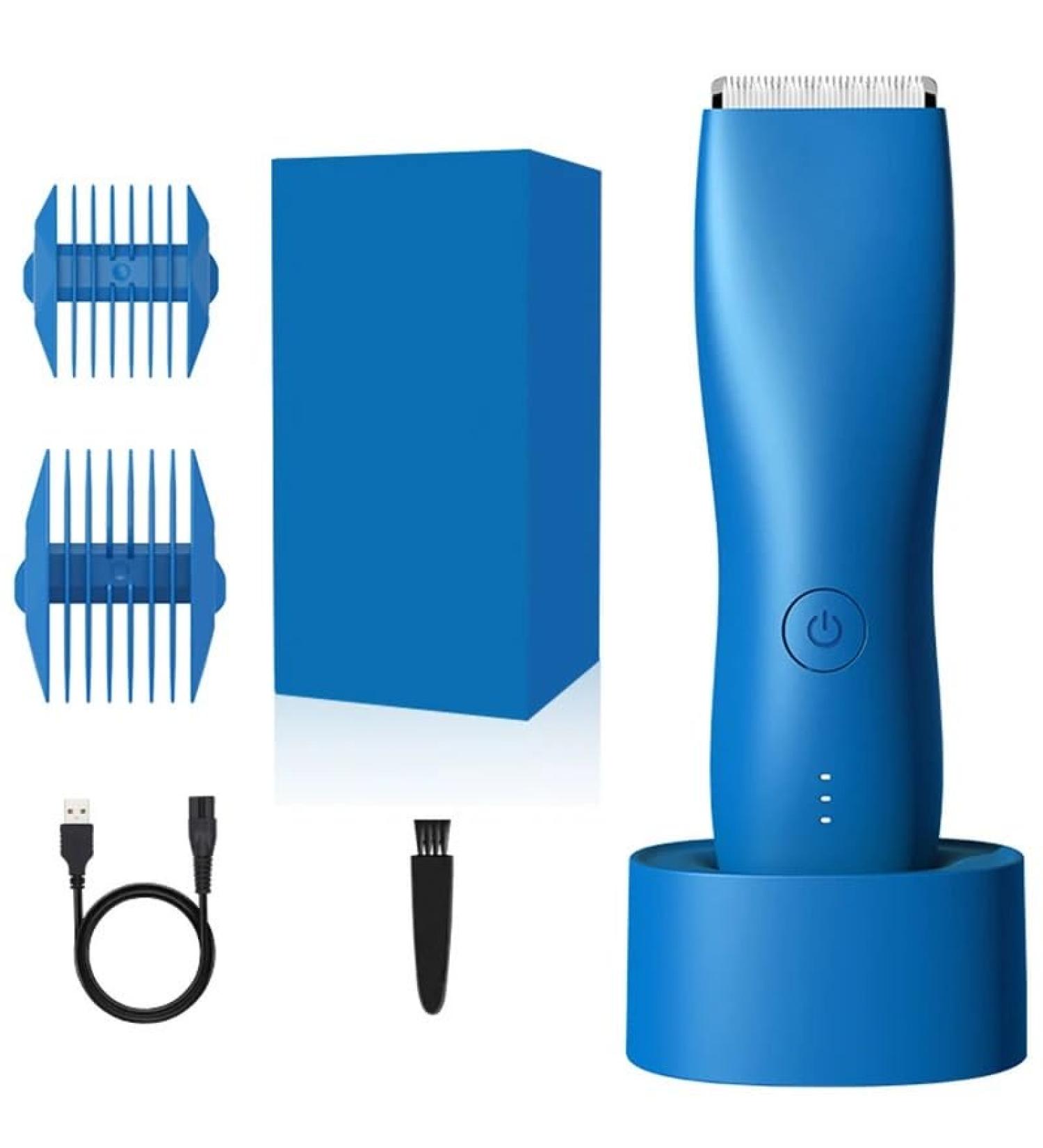Body Hair Trimmer for Men & Women | Safe Groin & Bikini Grooming | Hair Removal Shaver - Buy Online on GoSupps.com