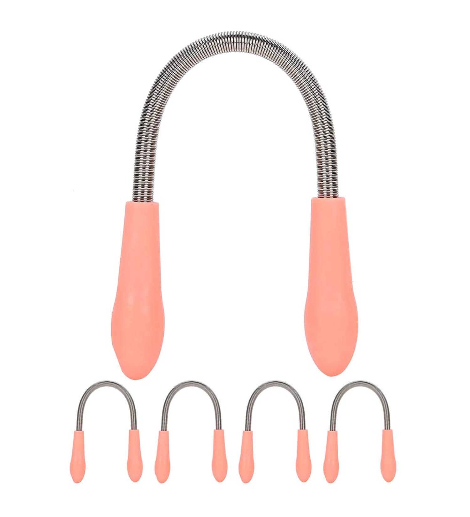 Face Hair Remover Spring - 5-Part Tool for Root Hair Removal Smooth & Safe for Sensitive Skin | Shop Internationally - Buy Online on GoSupps.com