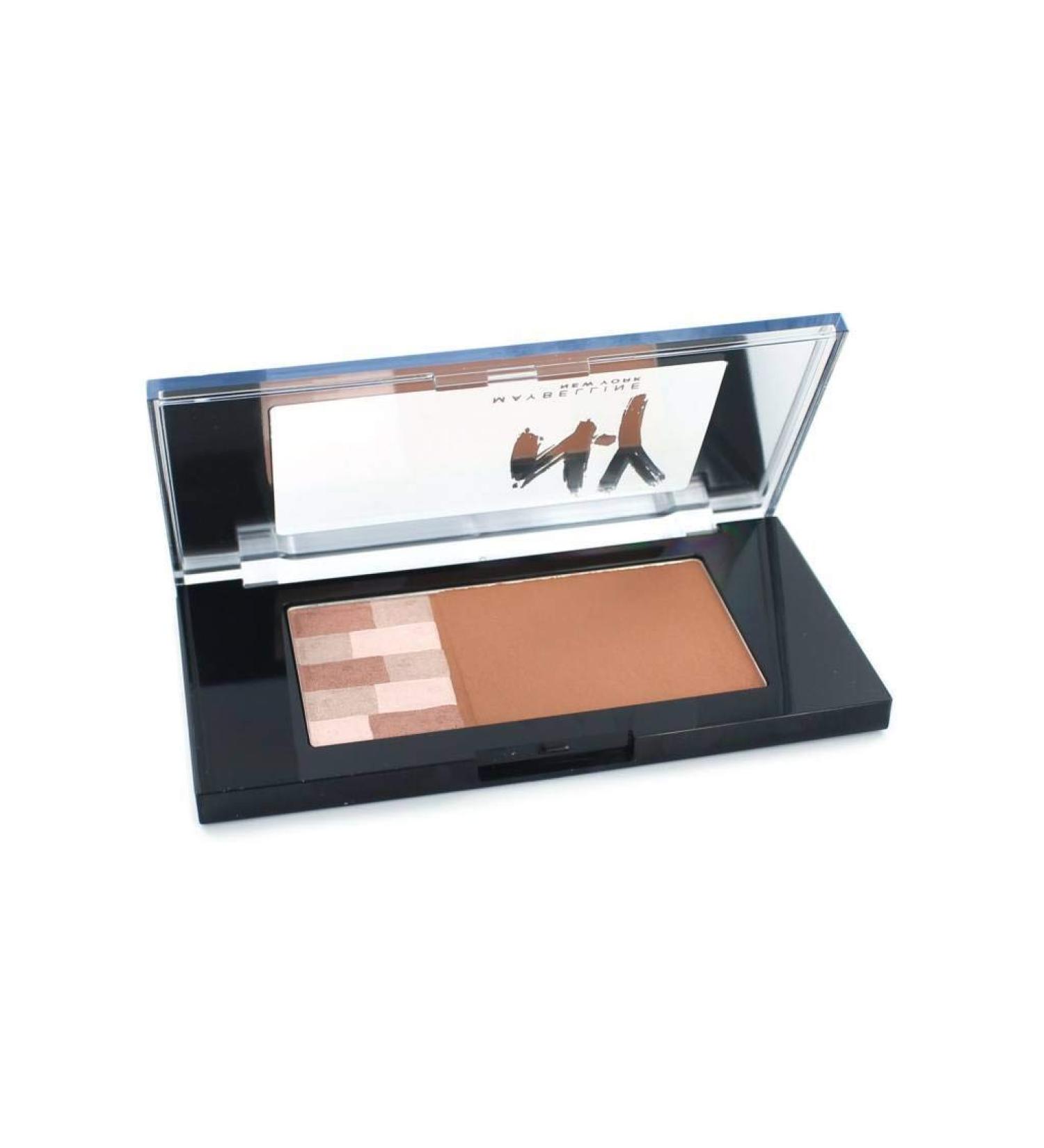 Maybelline Bricks Bronzer & Highlighter - 02 Brunettes