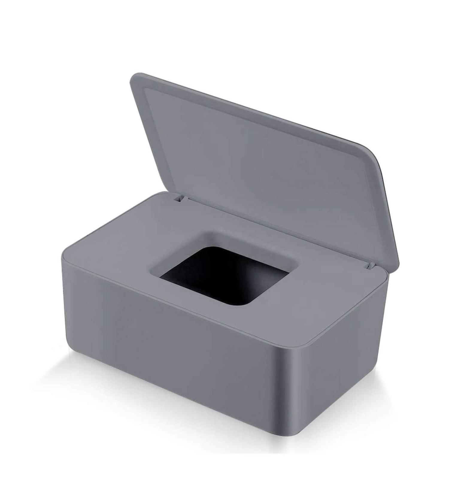 Premium Wet Wipes Box - Versatile Damp Toilet Paper & Baby Wipes Storage with Lid | Ideal for Home & Office Use - Buy Online on GoSupps.com