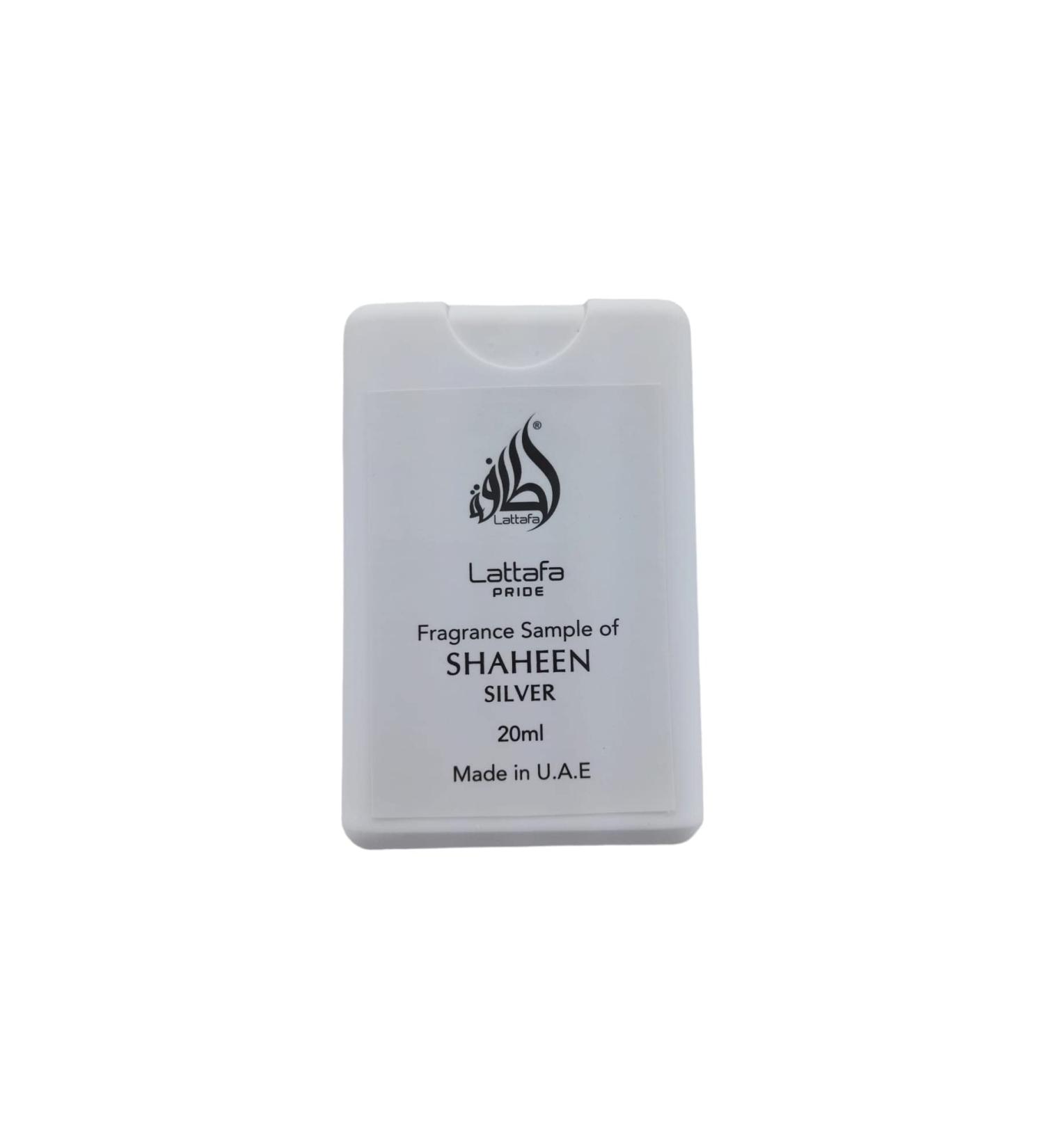 Lattafa Pride EDP Spray 20ML (0.67 OZ) Collection of Travel Size Unisex Perfumes for Men & Women. (20ml Shaheen Silver 20ML) - Buy Online on GoSupps.com
