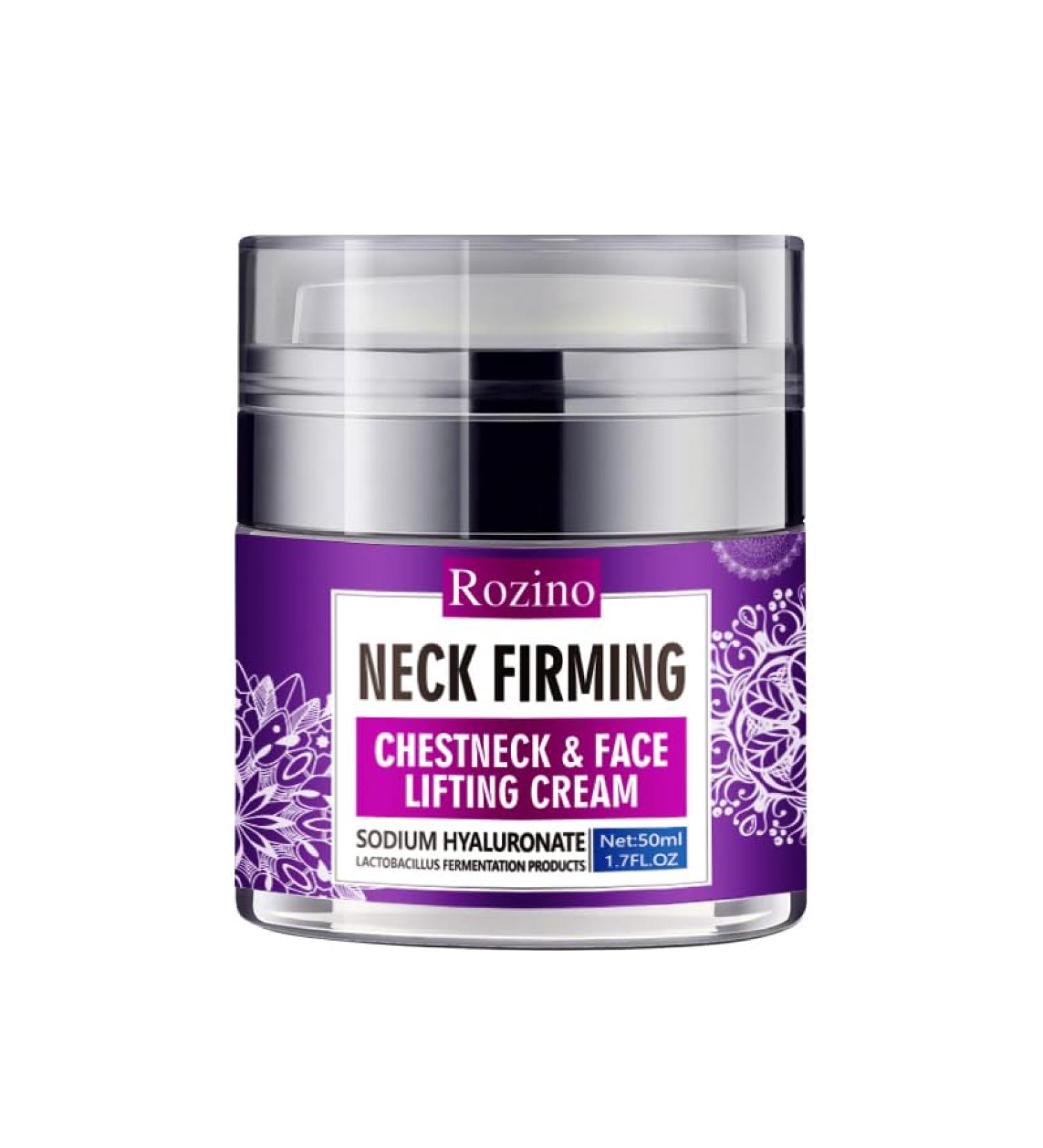 Collagen Face & Neck Firming Cream - Best Neck Tightening & Lifting Moisturizer for Sagging Skin | Day & Night Recovery - Buy Online on GoSupps.com