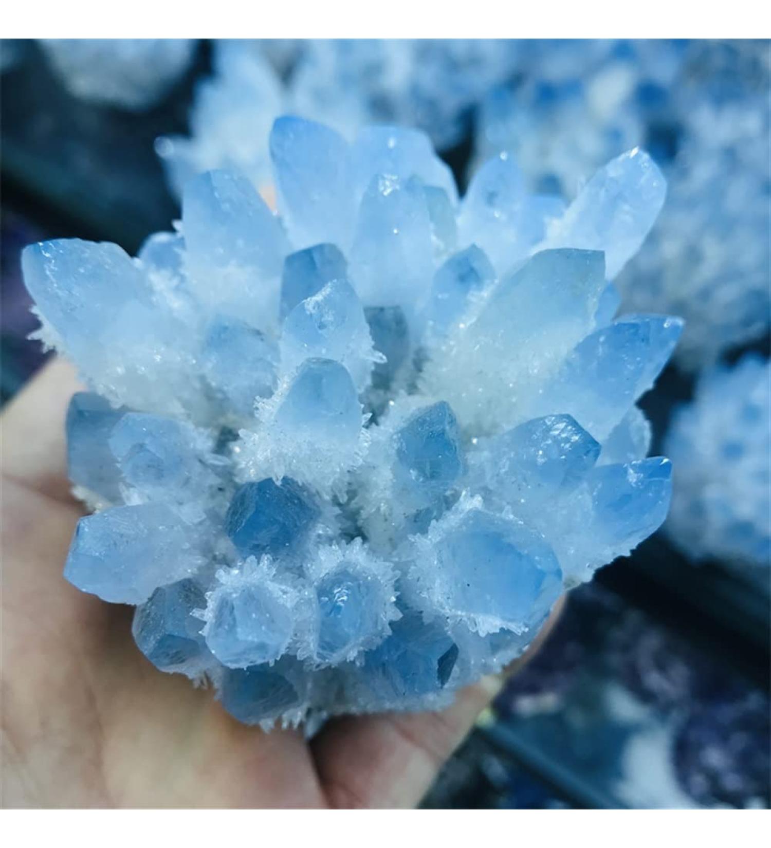 Natural Crystal Cluster Amethyst Specimen Ore Purple Quartz Stone Raw Crystals Home NaturalReiki Decoration Household Crystal Cluster 300-400g - Buy Online on GoSupps.com