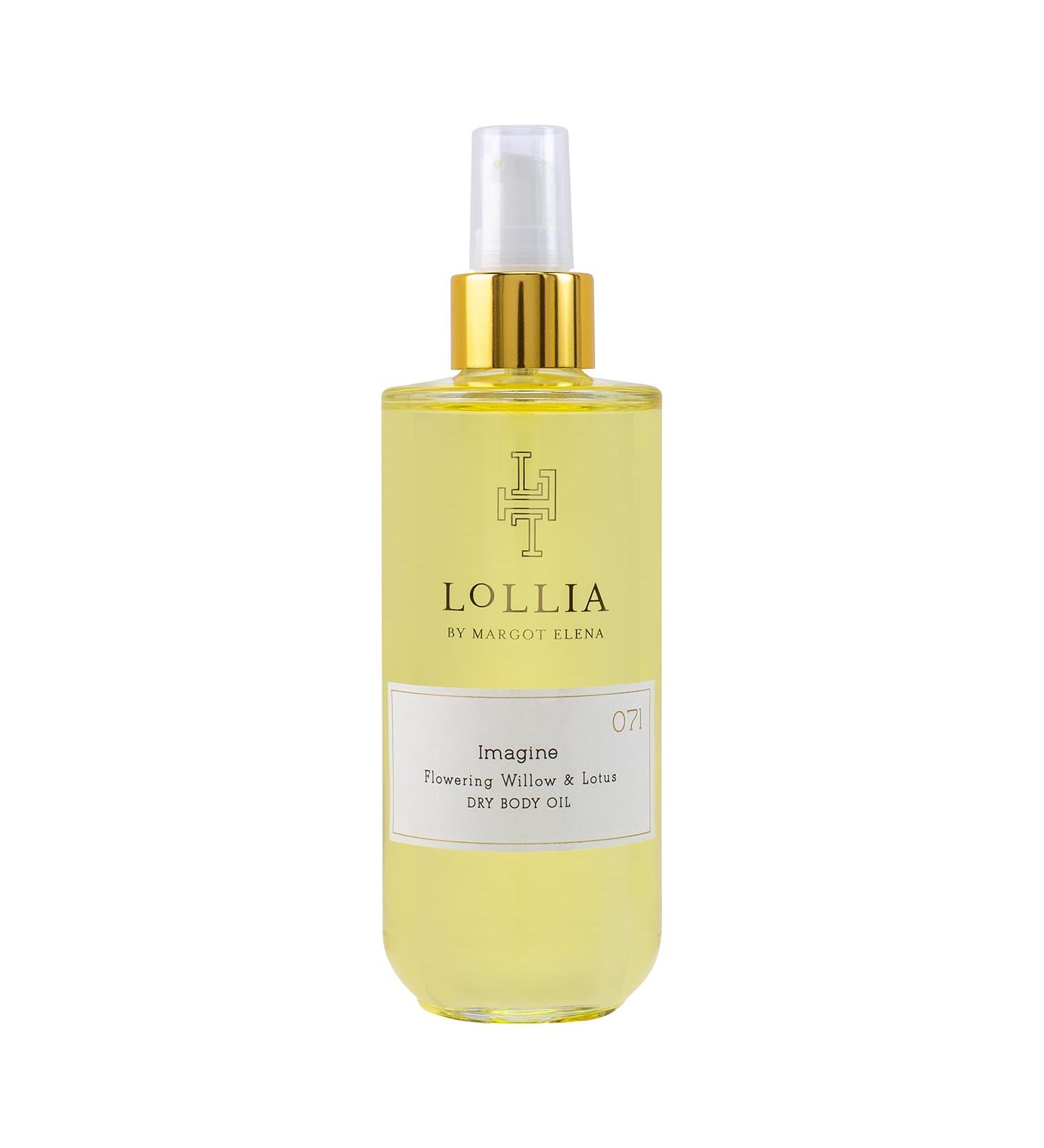 LOLLIA Imagine Dry Body Oil 6.8 Fl. Oz. Flowering Willow & Lotus Women s Scented Moisturizing Dry Body Oil for Women For All Skin Types - Buy Online on GoSupps.com