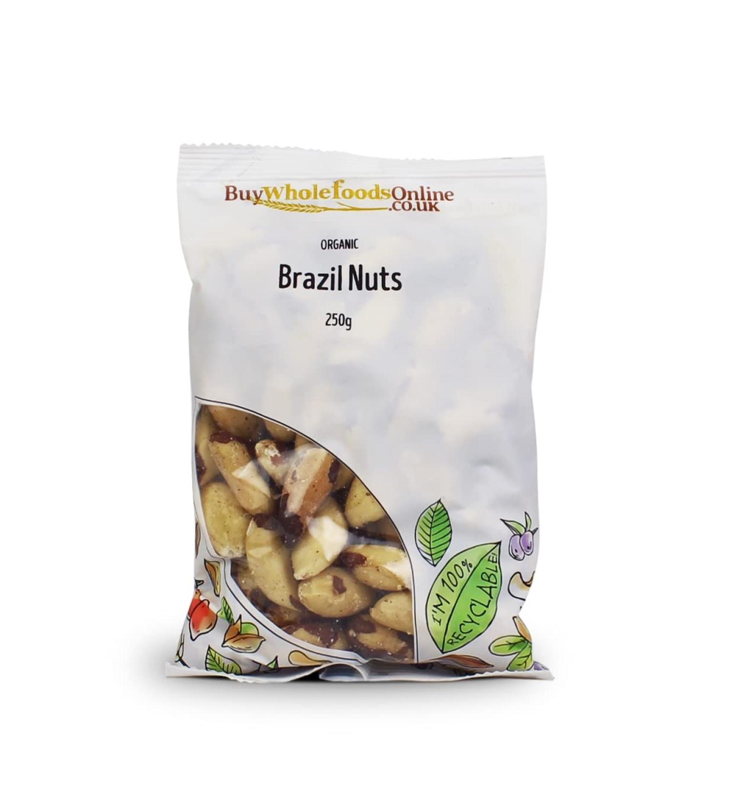Organic Brazil Nuts 250g (BWFO)