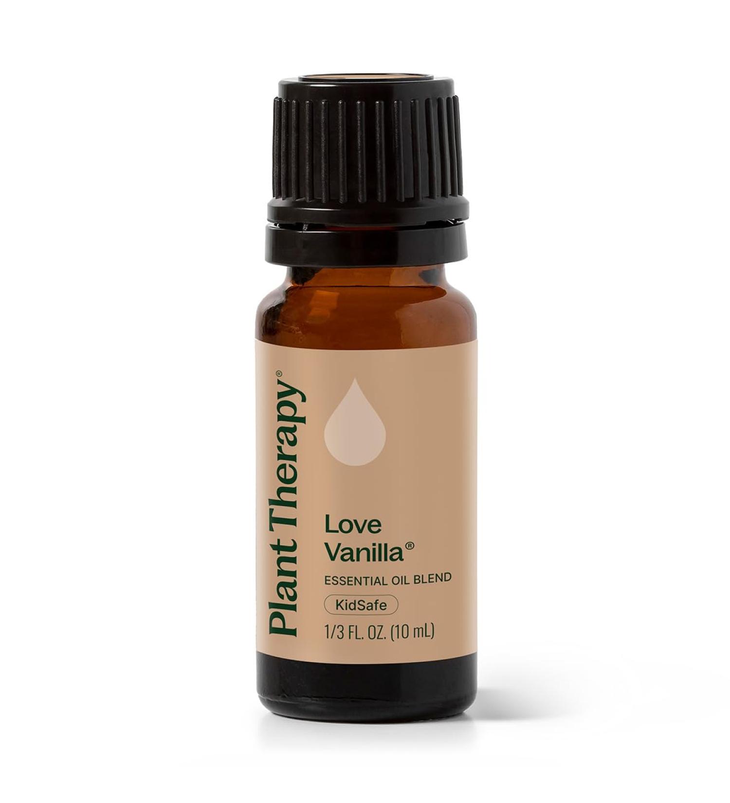 Plant Therapy Love Vanilla Essential Oil Blend 10 mL (1/3 oz) 100% Pure Undiluted Aromatherapy Create a Romantic Mood Sweet & Sultry Aroma - Buy Online on GoSupps.com