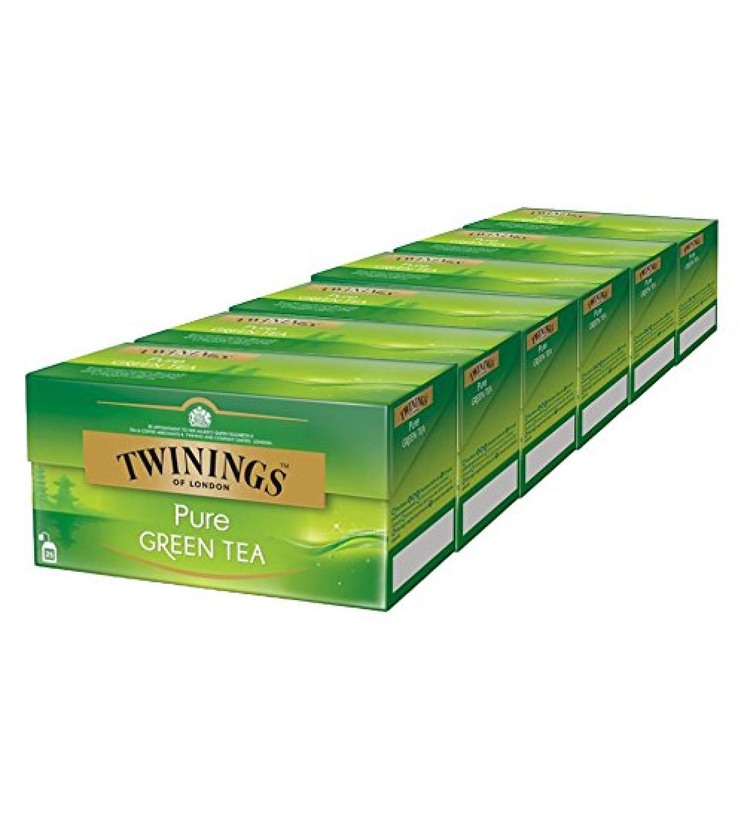 Twinings Twinings Pure Green Tea 6 x 25 Tea Bags Pack of 6