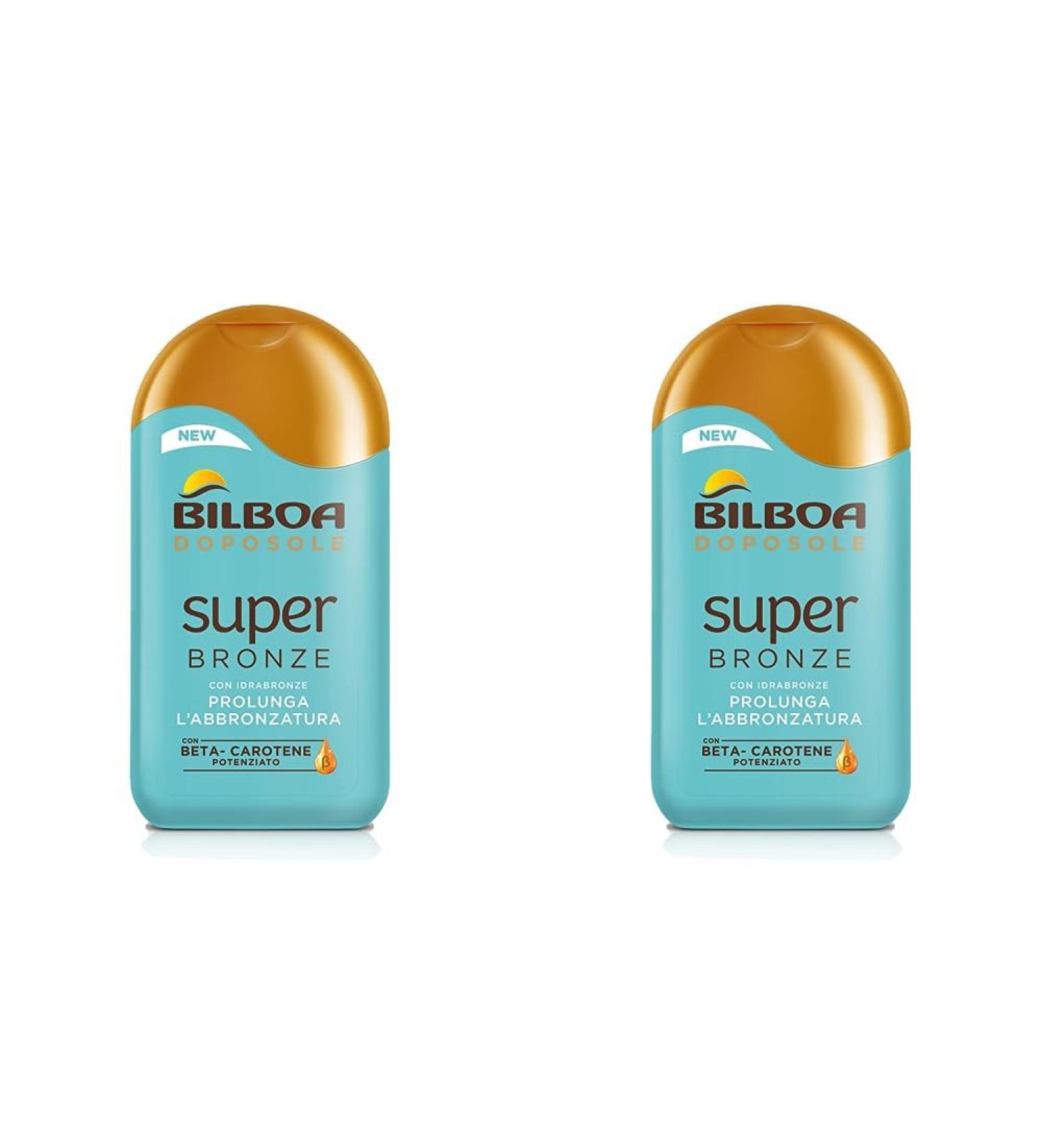 Buy Bilboa Superbronze Fetter Cream - Reinforced Formula with Beta-Carotene | 200 ml (Pack of 2) - Best for Extended Browning & Skin Moisturization - Dermatologically Tested - Buy Online on GoSupps.com