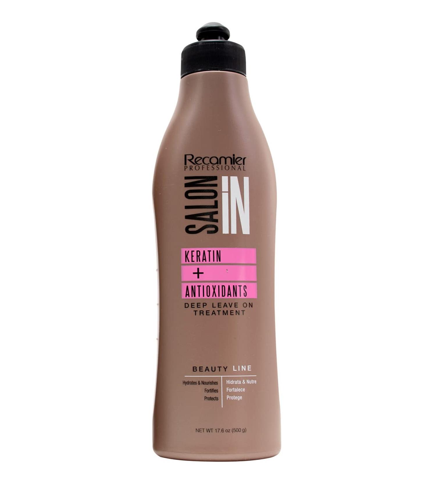 RECAMIER 37647 Keratin Deep Leave On Treatment 1.1 lb | Tratamiento De Keratina - Pack of 1 - Buy Online on GoSupps.com