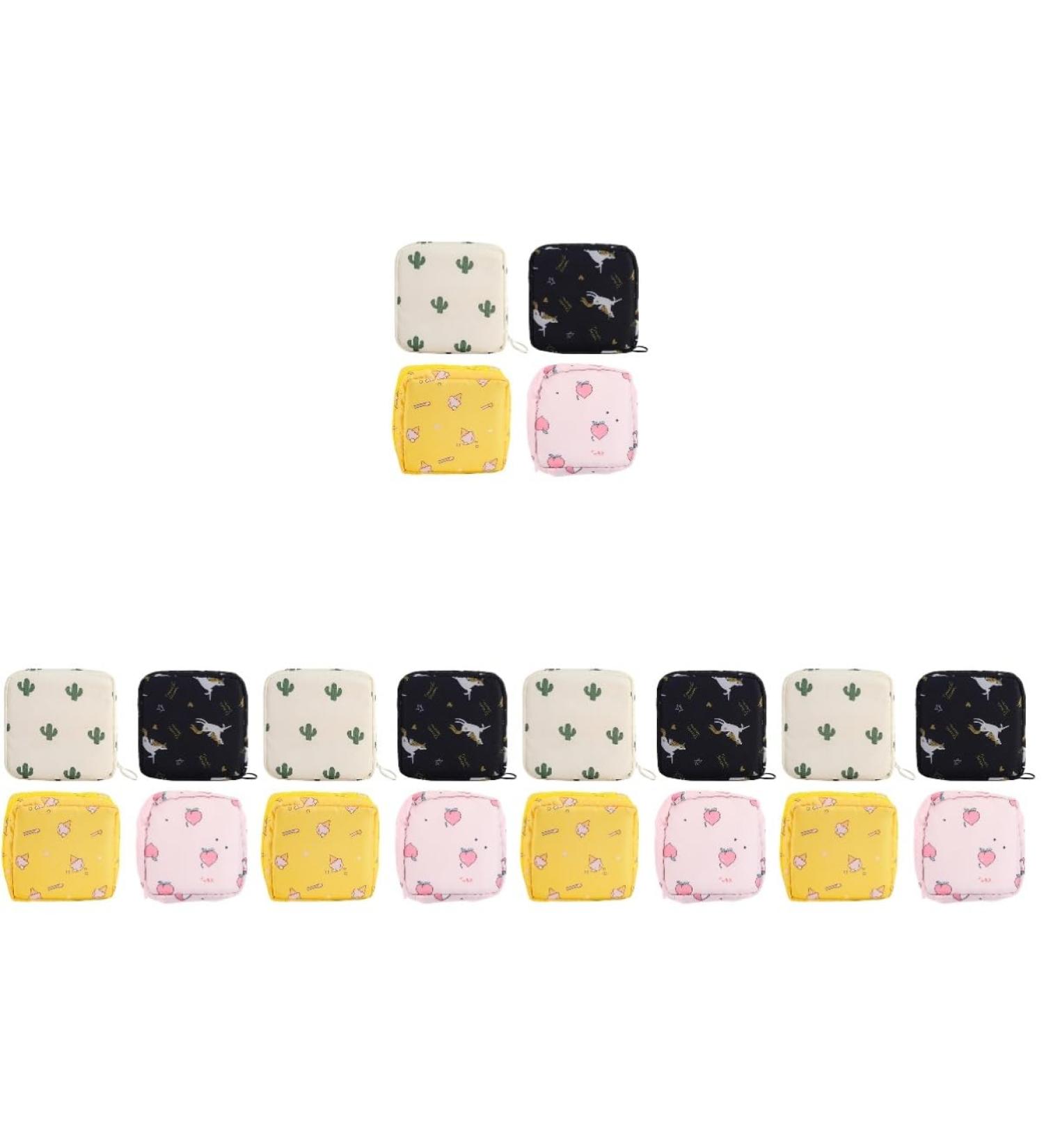 Lurrose 20pcs Sanitary Napkin Storage Bags | Menstrual Bag & Case | Oxford Fabric Holder for First Period - Outdoor Girls - Buy Online on GoSupps.com