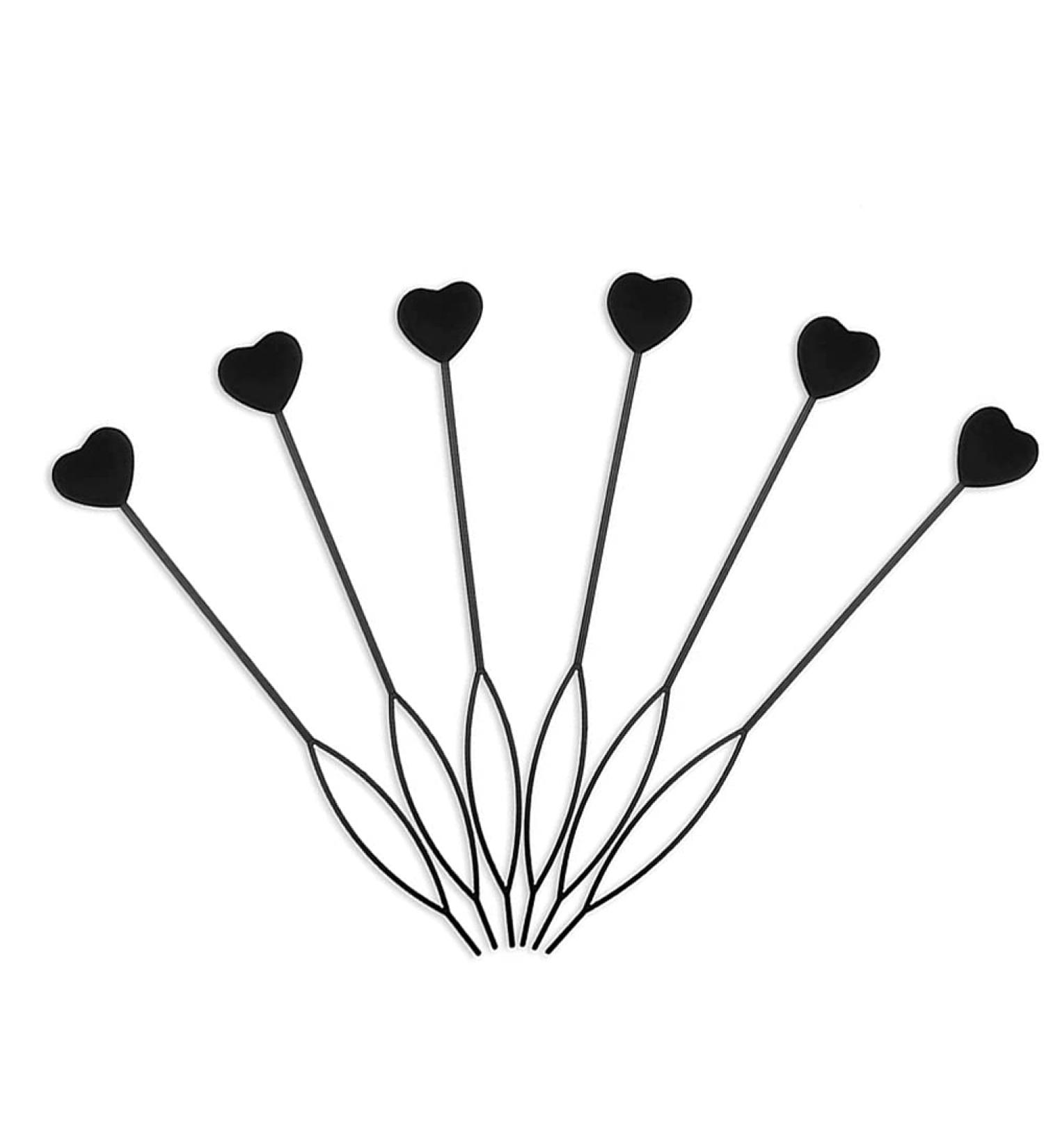 QUUPY 6PCS Quick Beader - Automatic Hair Beader Styling Accessories (Black) | International Shipping Available - Buy Online on GoSupps.com