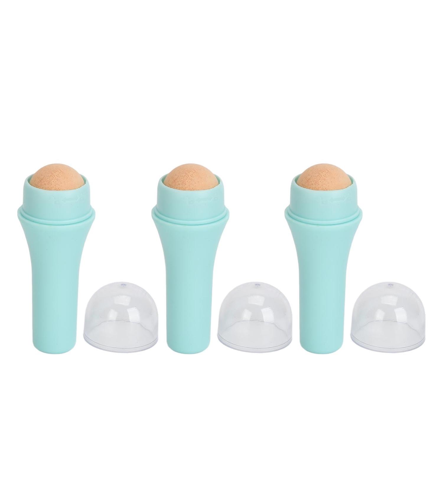 Volcanic Stone Absorbing Stick - Glowing Skin Oil Absorbing Face Roller Set (3pcs) for Daily Use | International Shipping Available - Buy Online on GoSupps.com
