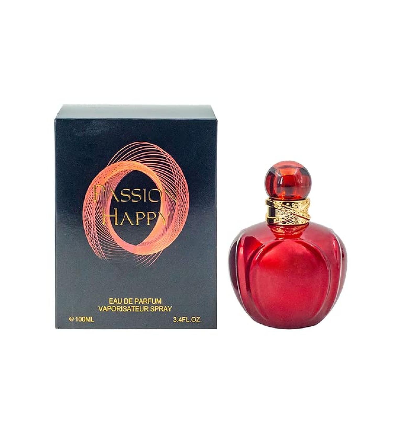 Passion Happy Perfume for Women 3.4oz/100ml (Our Impression of Hypnotic Poison) Eau de Parfum Natural Spray