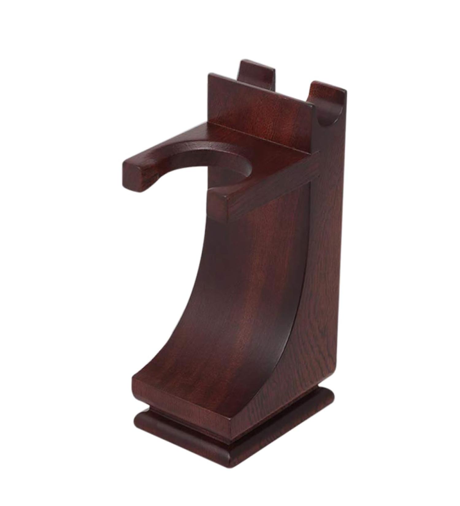 Buy NOLITOY Bamboo Razor Stand & Shaving Brush Holder - Men s Shaving Organizer for Razors & Brushes | International Shipping Available - Buy Online on GoSupps.com