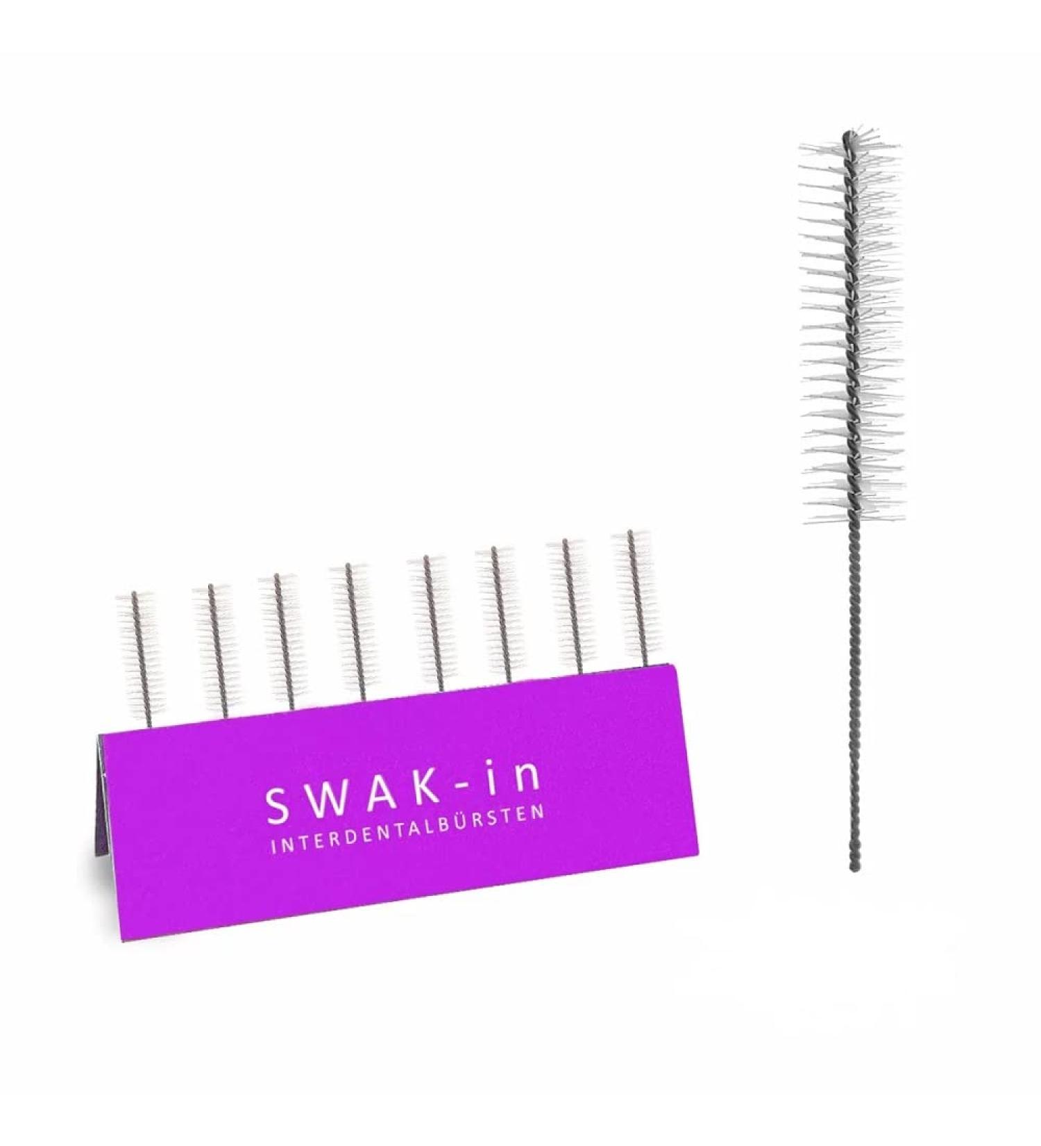 Swak SWAK-in interchangeable brushes - purple 8 pcs. (pack of 5)