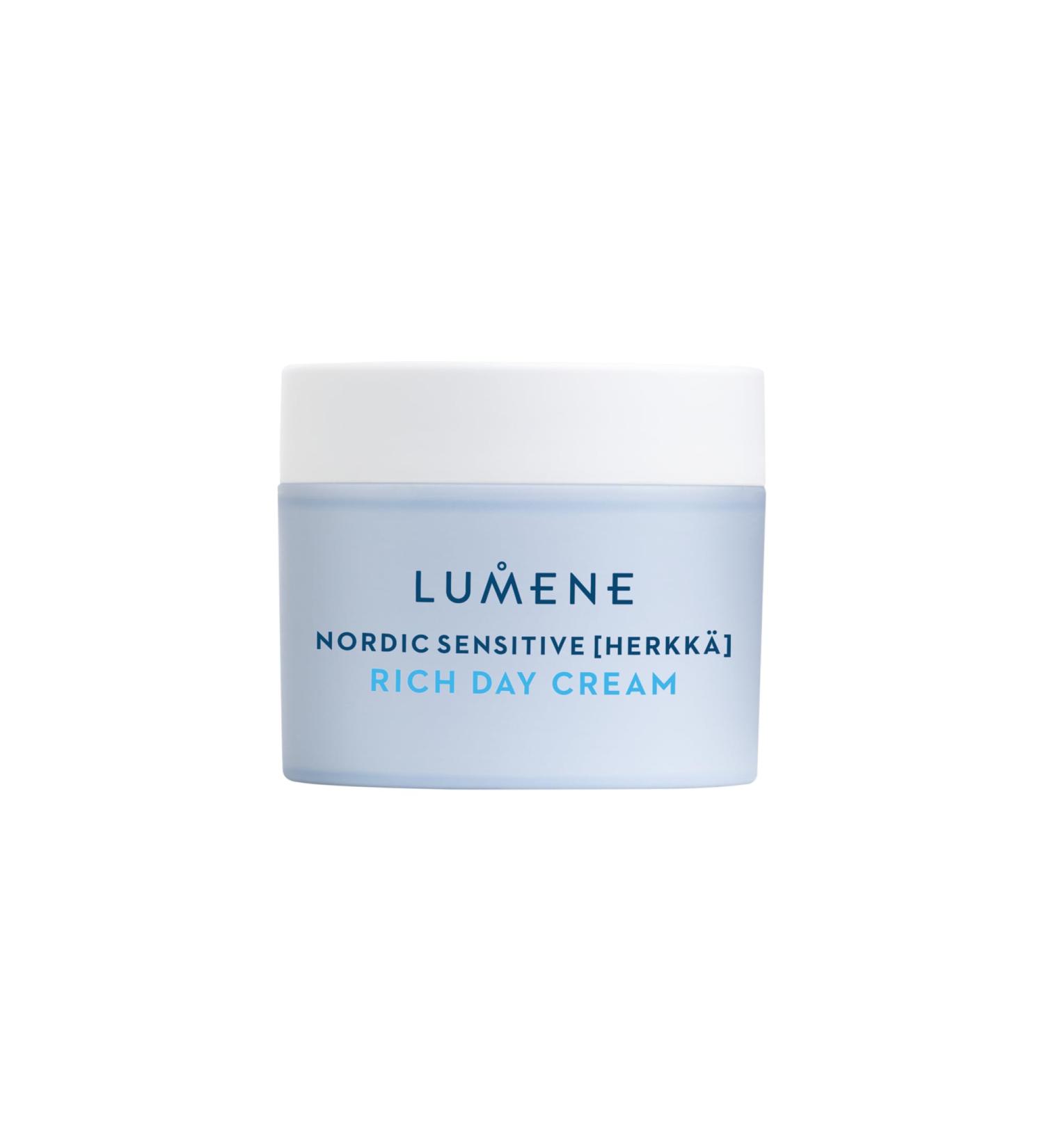 LUMENE Nordic Sensitive Rich Day Cream for Sensitive and Dry Skin Vegan & Fragrance-Free 50 ml