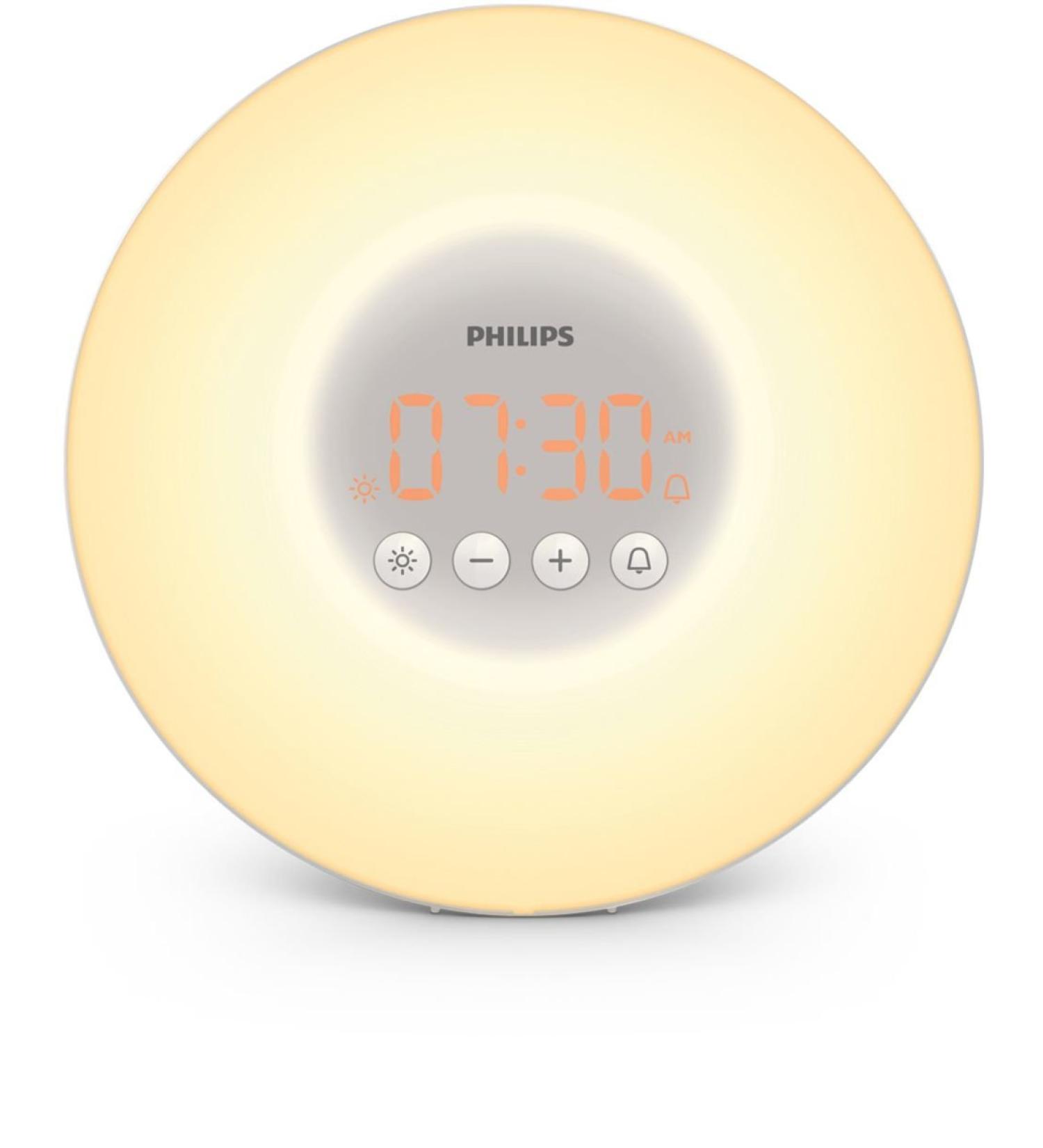 Philips HF3500/01 Light Therapy - Wake-Up Light Projector | Yellow LED Environment | International Shipping - Buy Online on GoSupps.com