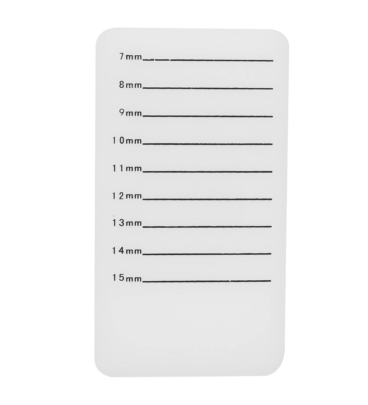 Professional Acrylic Eyelash Board & Extension Plate Tray - Glue Holder for Lashes | International Shipping Available - Buy Online on GoSupps.com